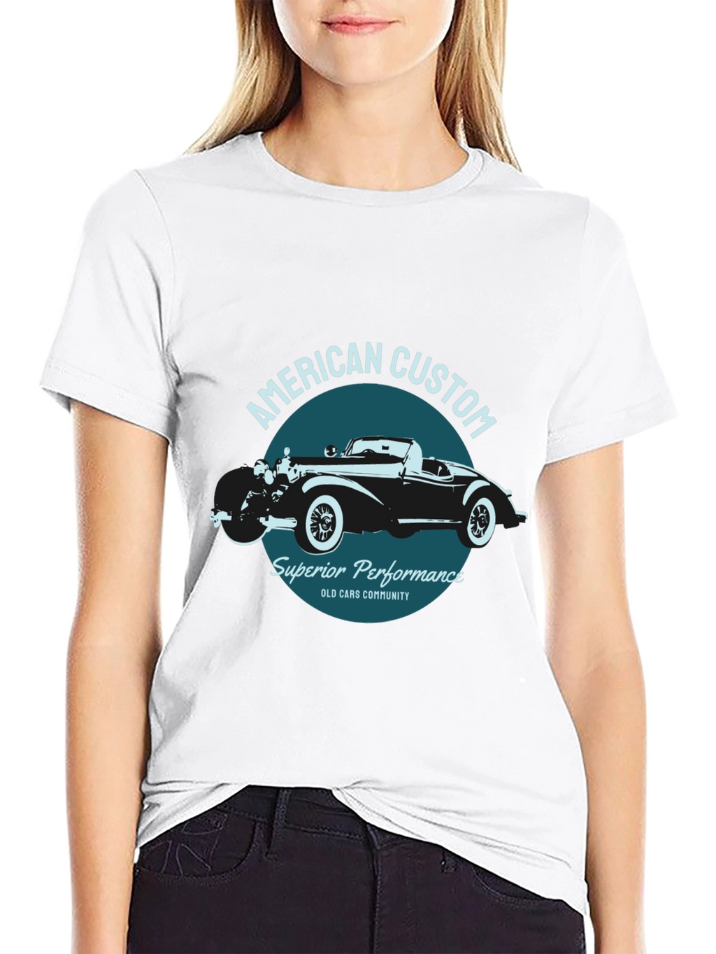 American Custom Car Graphic Tee