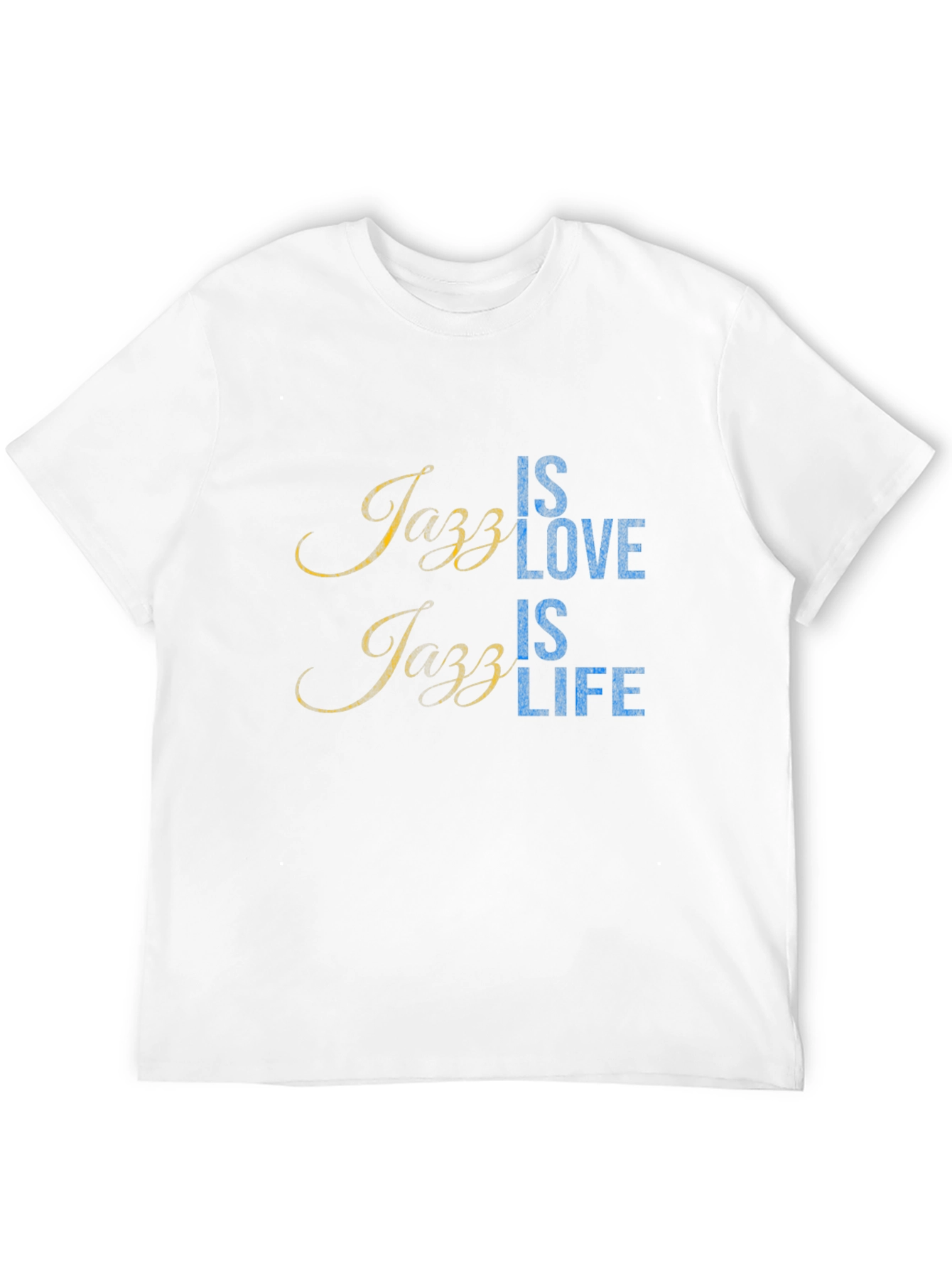 Jazz Is Love Jazz Is Life Black T-Shirt