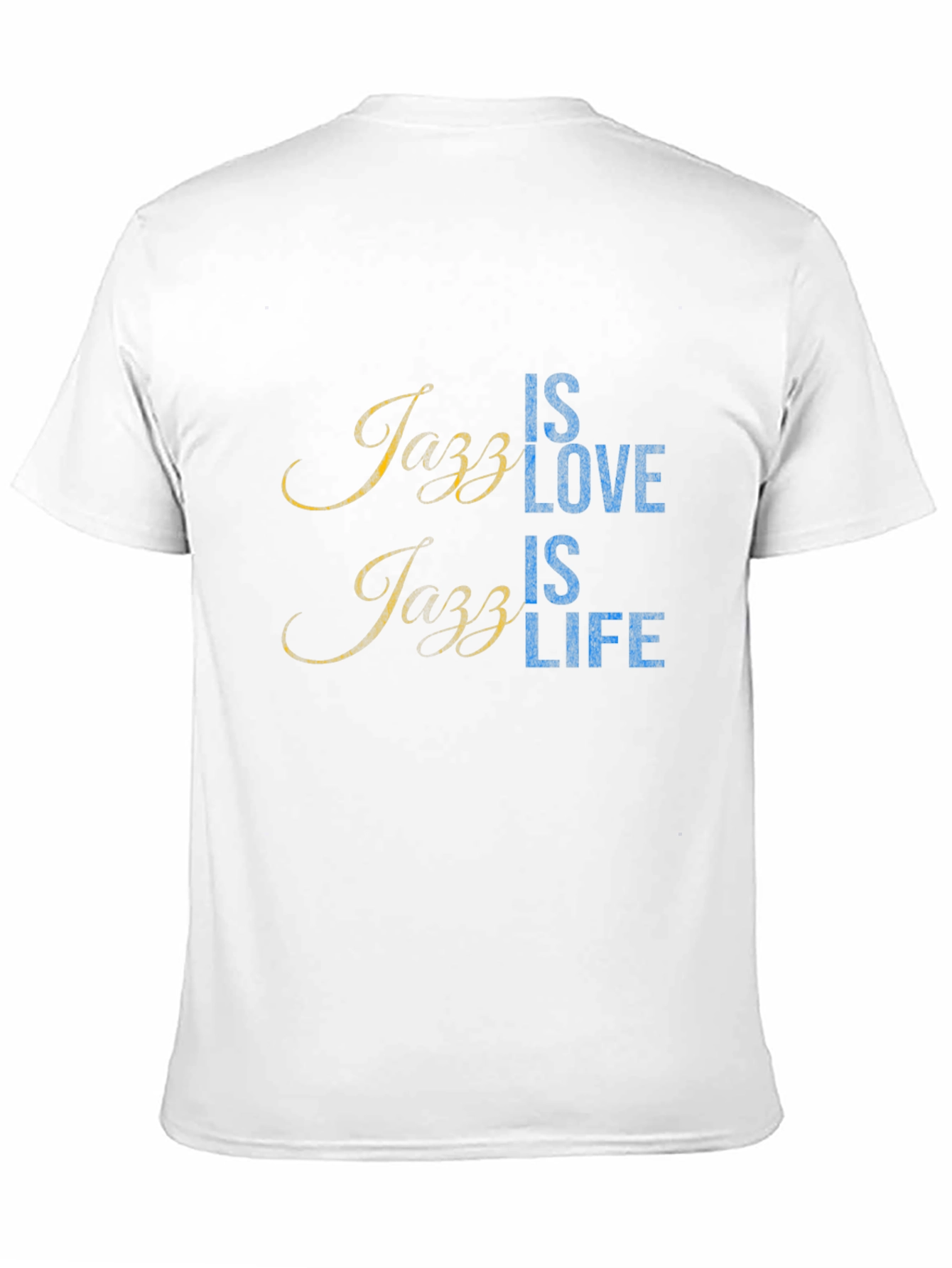 Jazz Is Love Jazz Is Life Black T-Shirt
