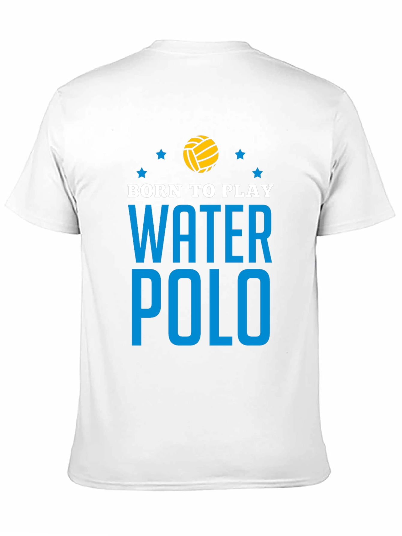 Born to Play Water Polo Graphic T-Shirt