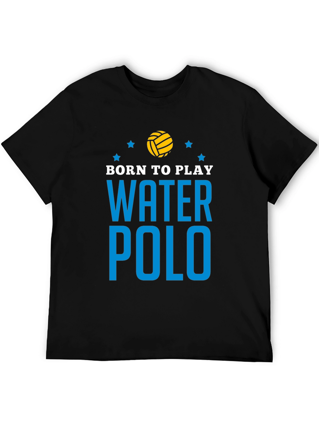 Born to Play Water Polo Graphic T-Shirt