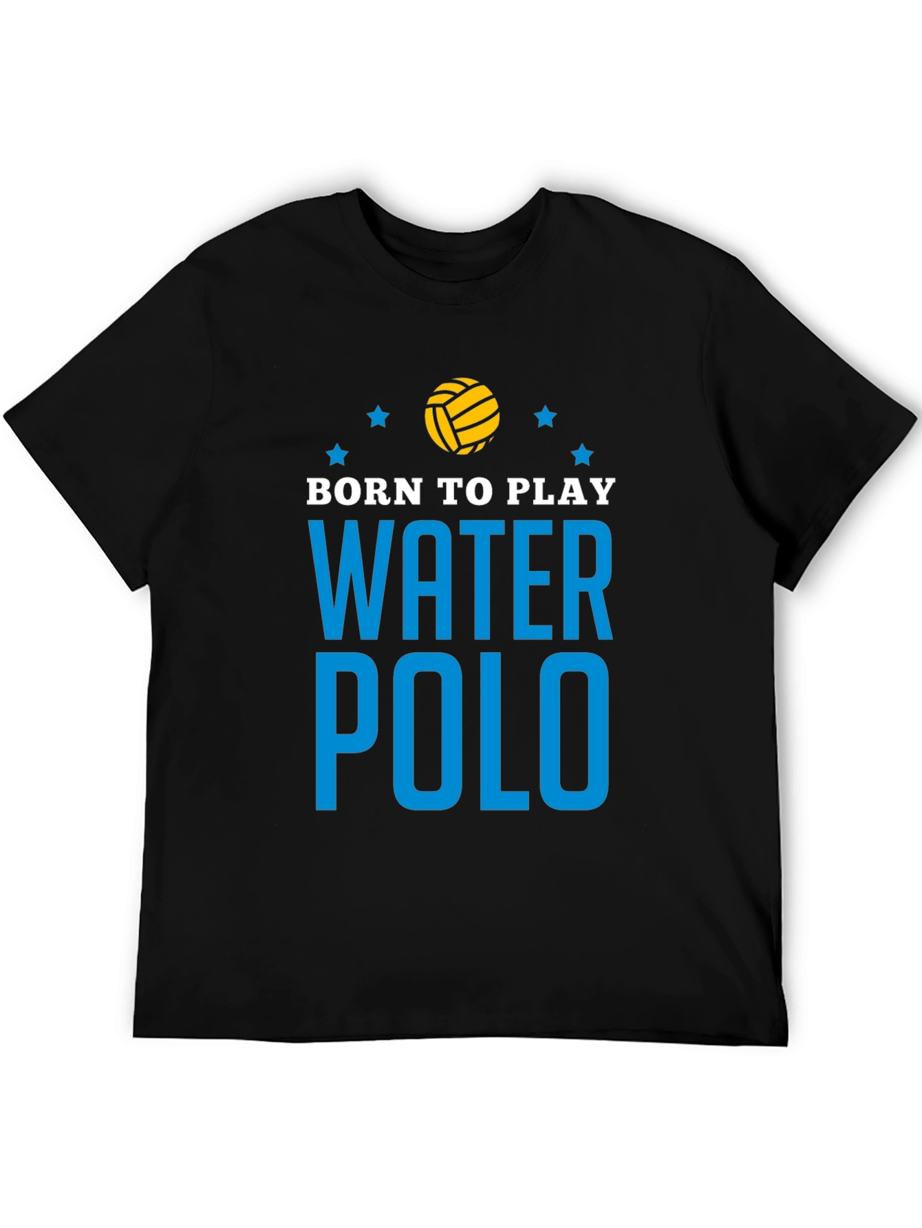 Born to Play Water Polo Graphic T-Shirt