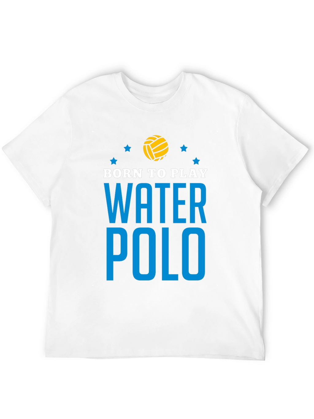 Born to Play Water Polo Graphic T-Shirt