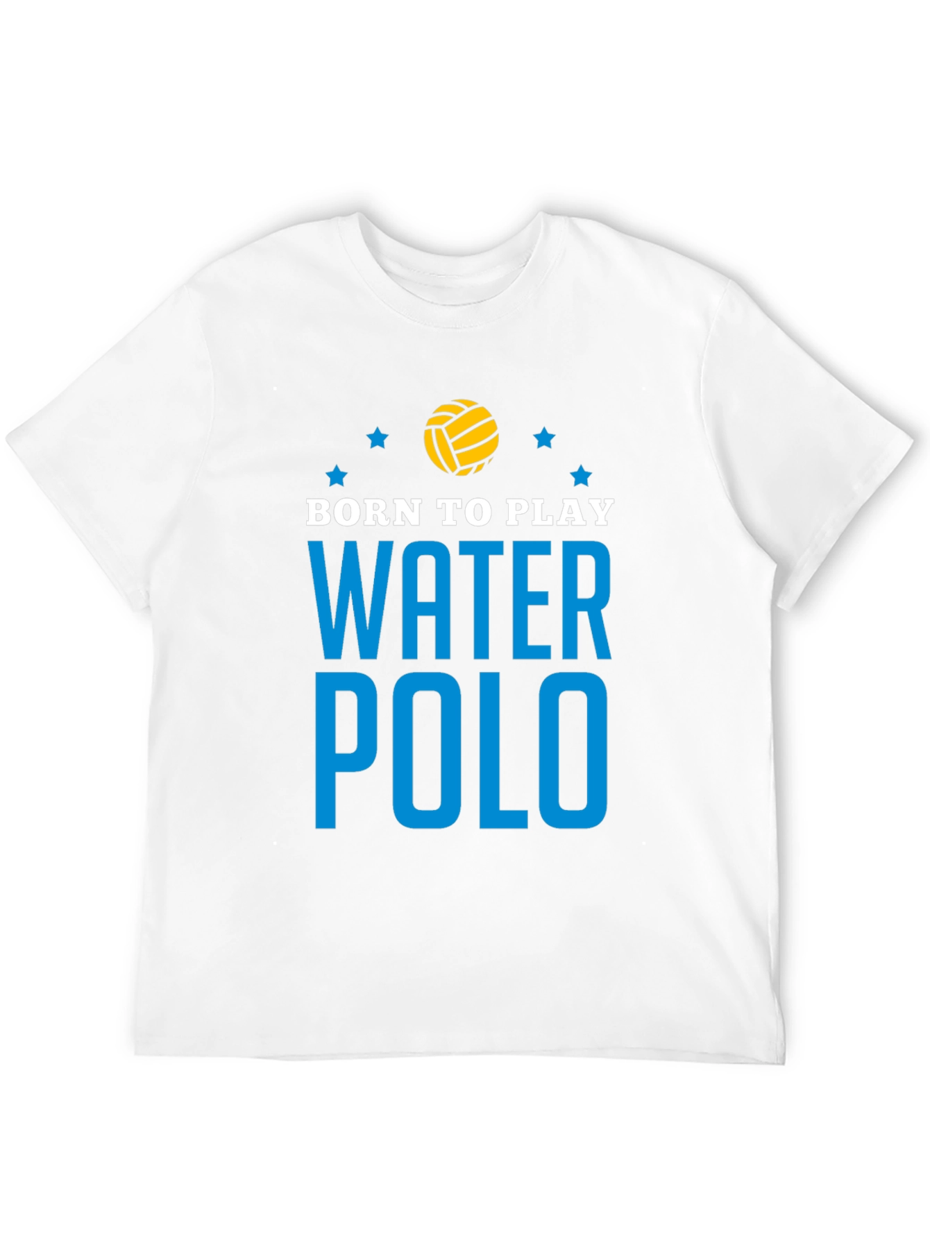 Born to Play Water Polo Graphic T-Shirt