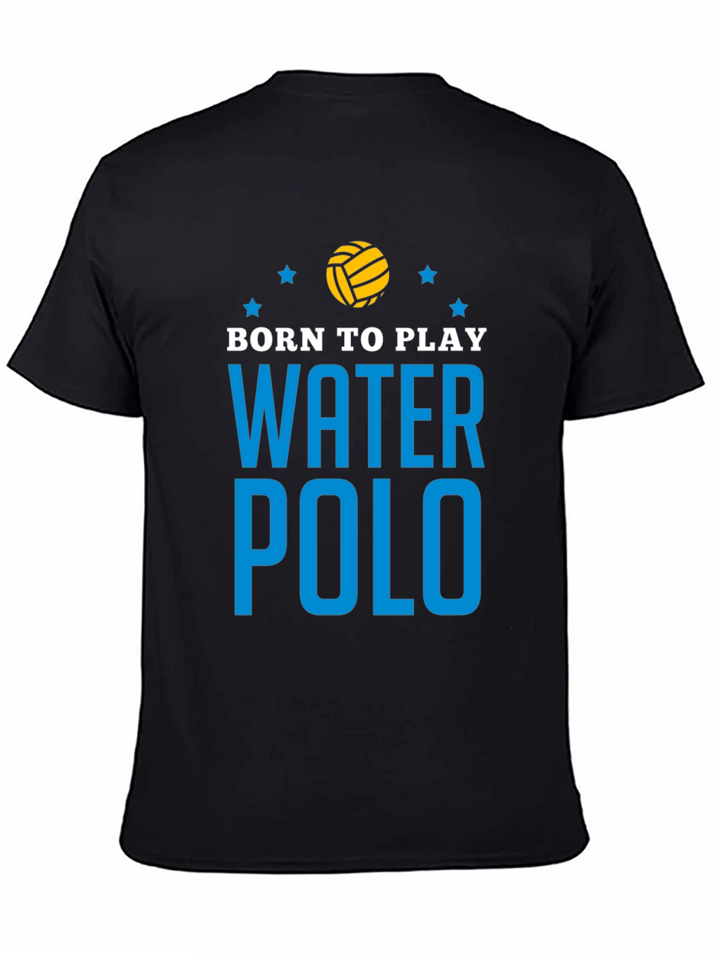 Born to Play Water Polo Graphic T-Shirt