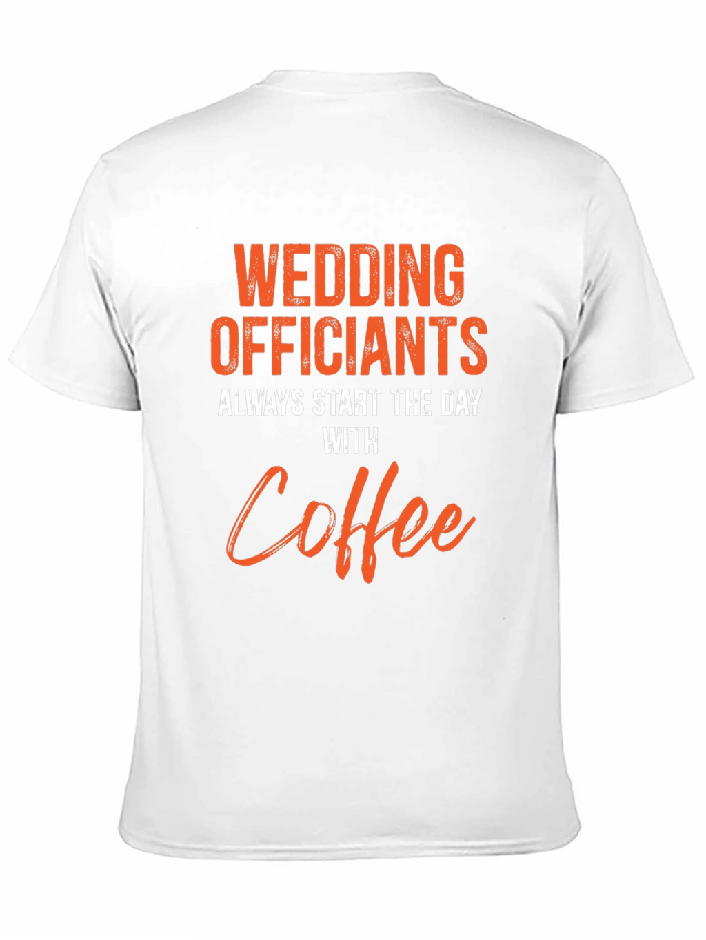 Wedding Officiants Coffee T-Shirt