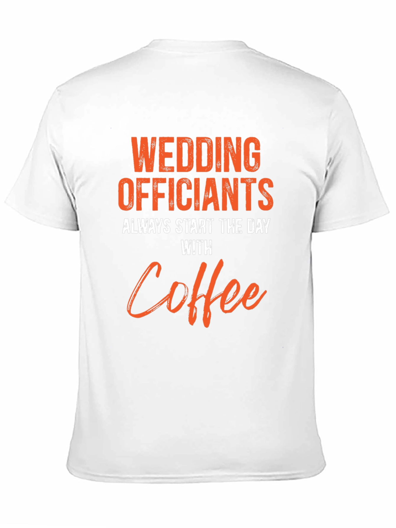Wedding Officiants Coffee T-Shirt