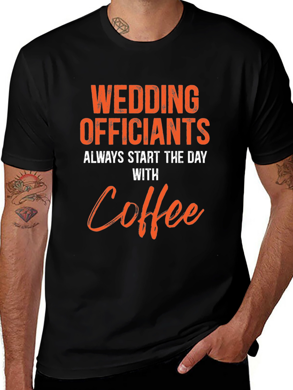 Wedding Officiants Coffee T-Shirt
