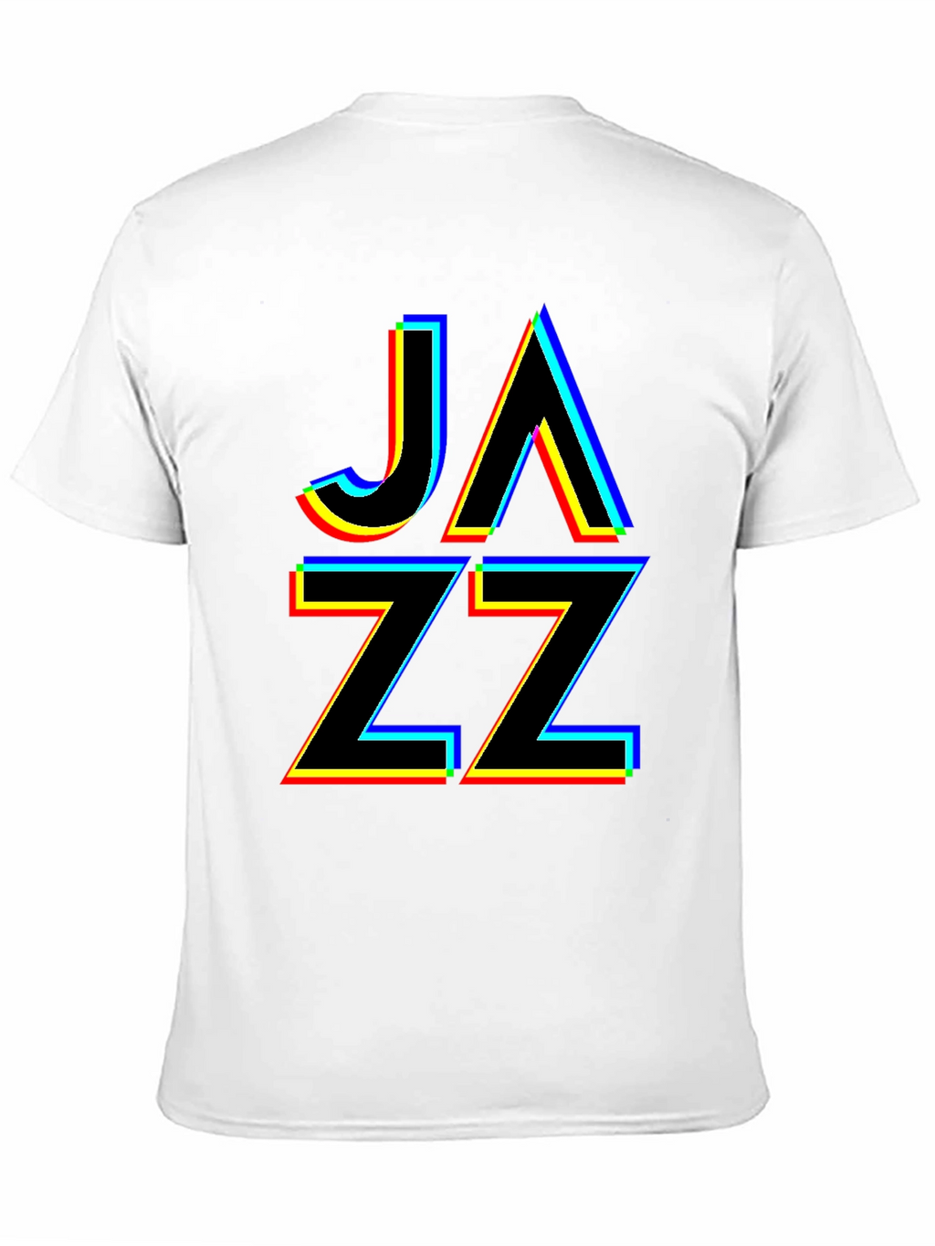 JAZZ Glitch Graphic T-Shirt - Cool Music Tee