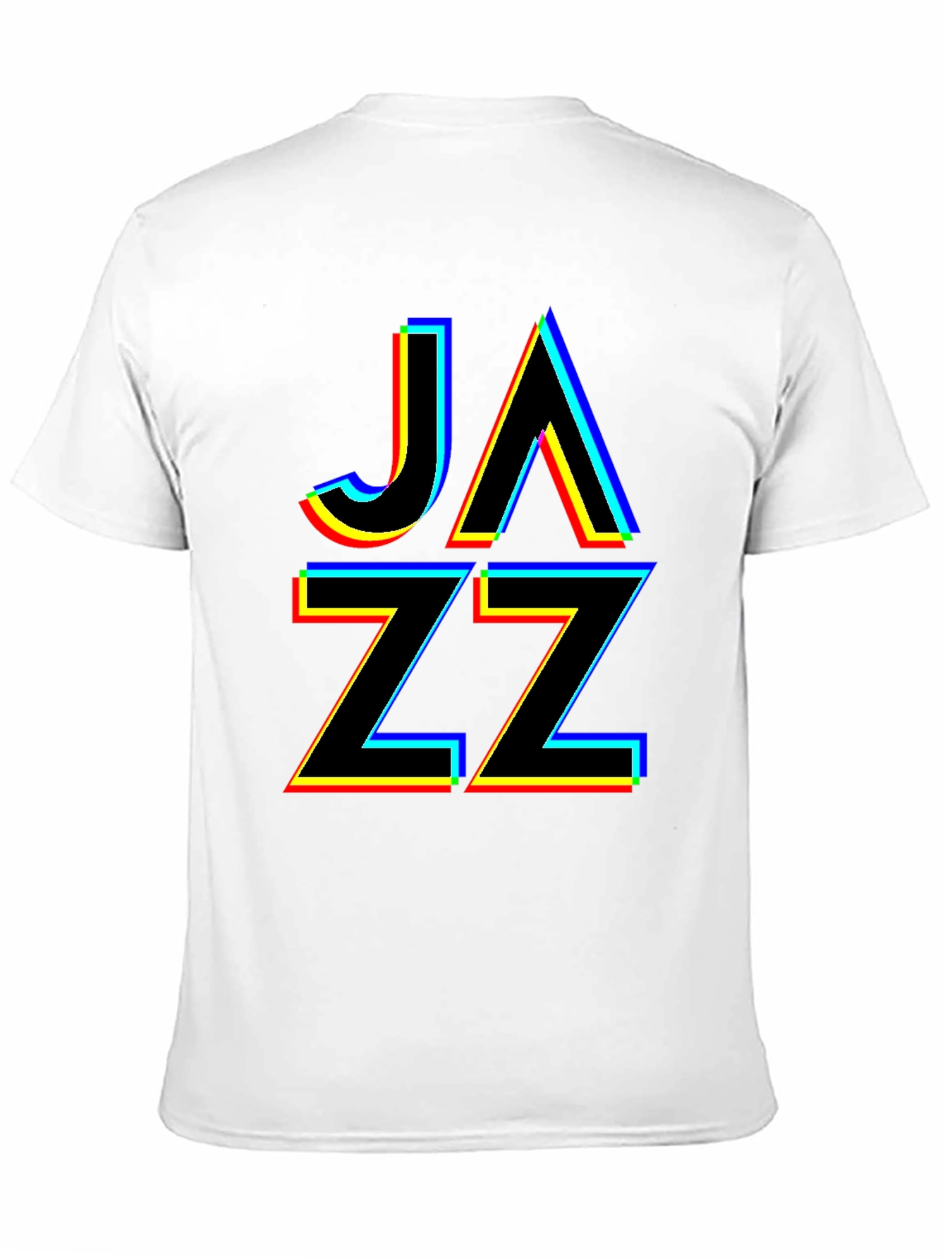 JAZZ Glitch Graphic T-Shirt - Cool Music Tee