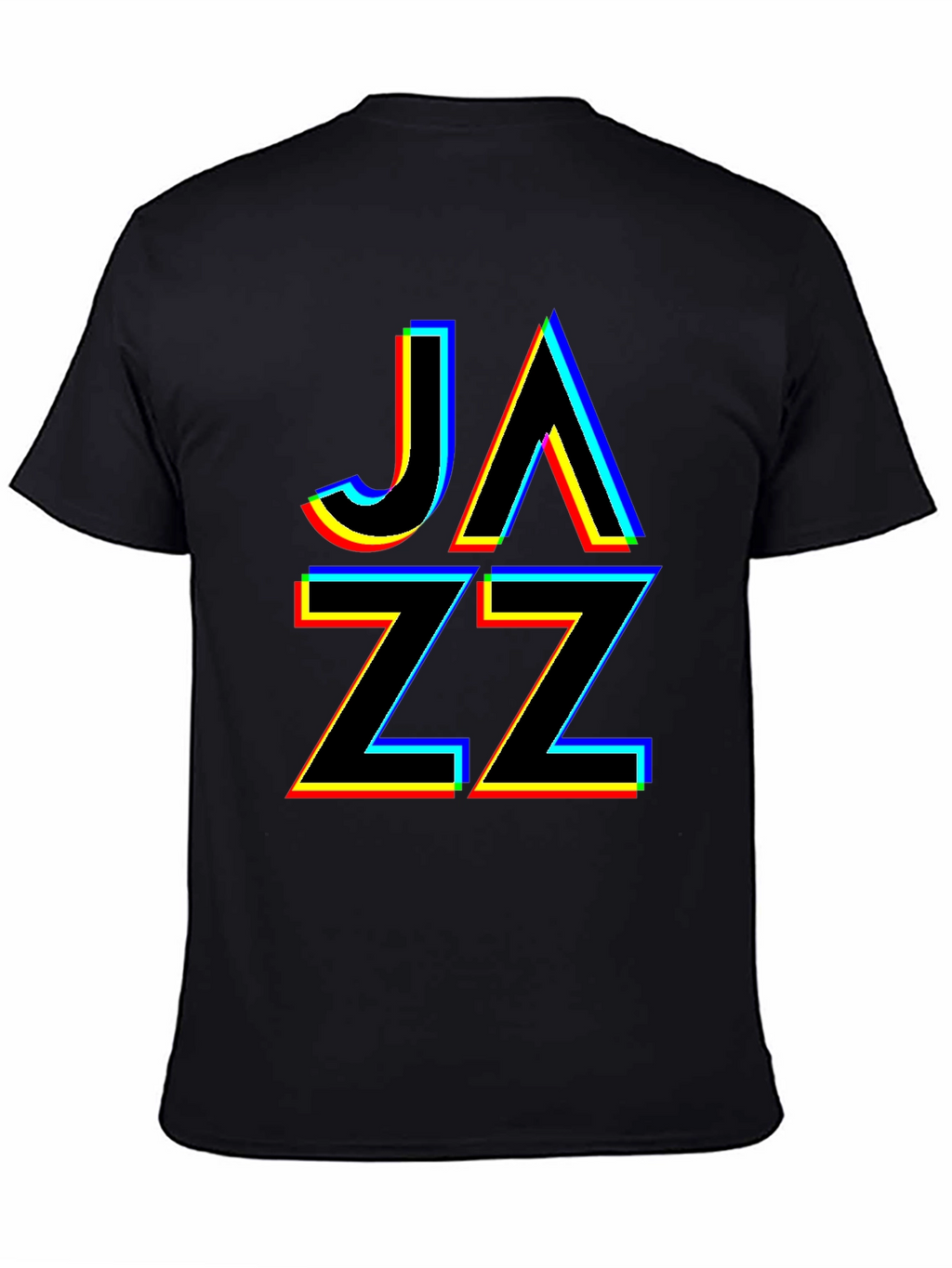 JAZZ Glitch Graphic T-Shirt - Cool Music Tee