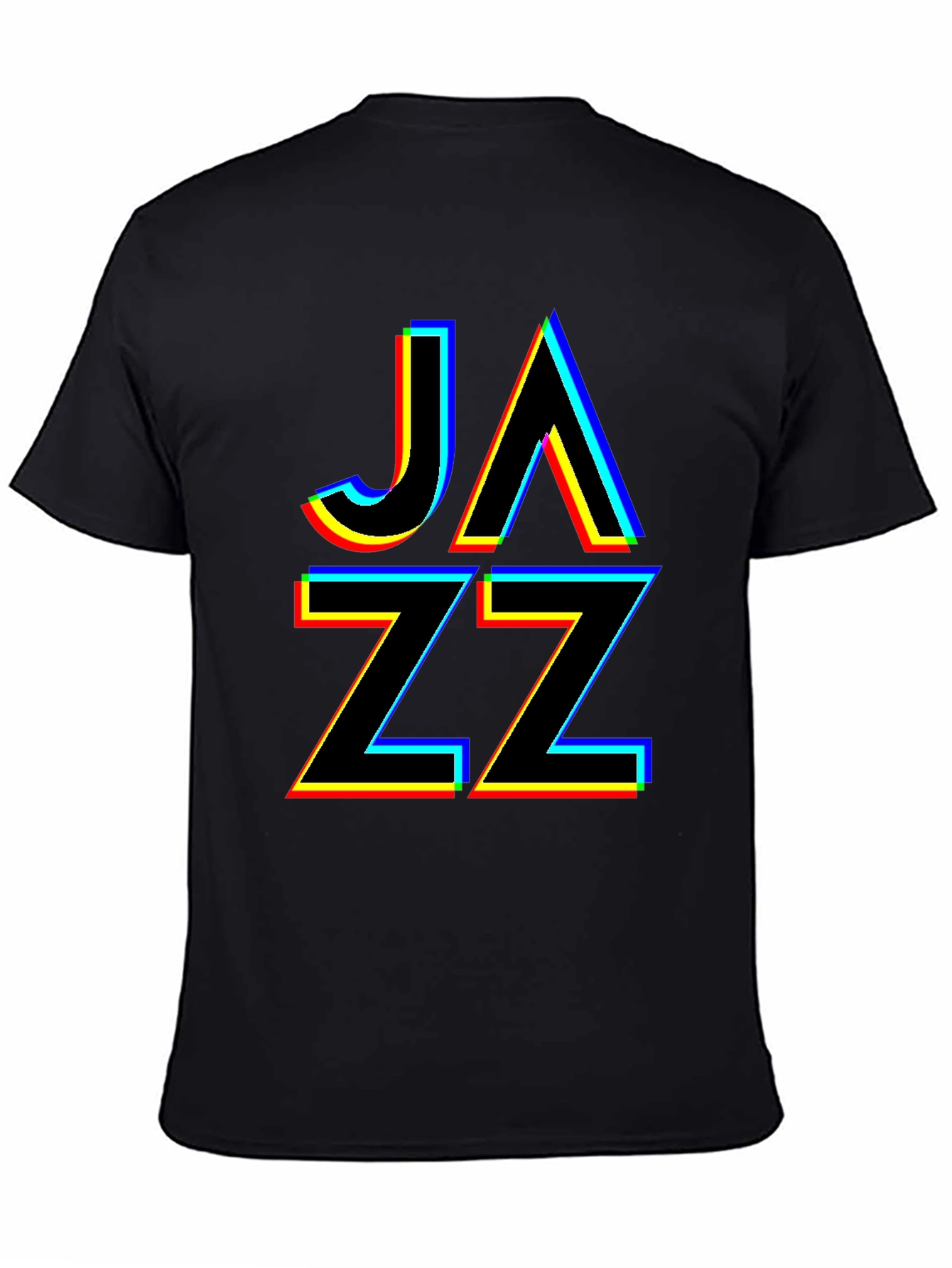 JAZZ Glitch Graphic T-Shirt - Cool Music Tee