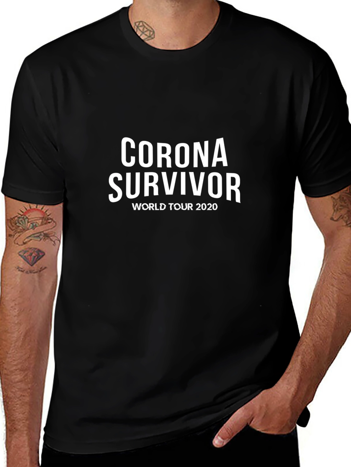 Corona Survivor World Tour 2020 T-Shirt