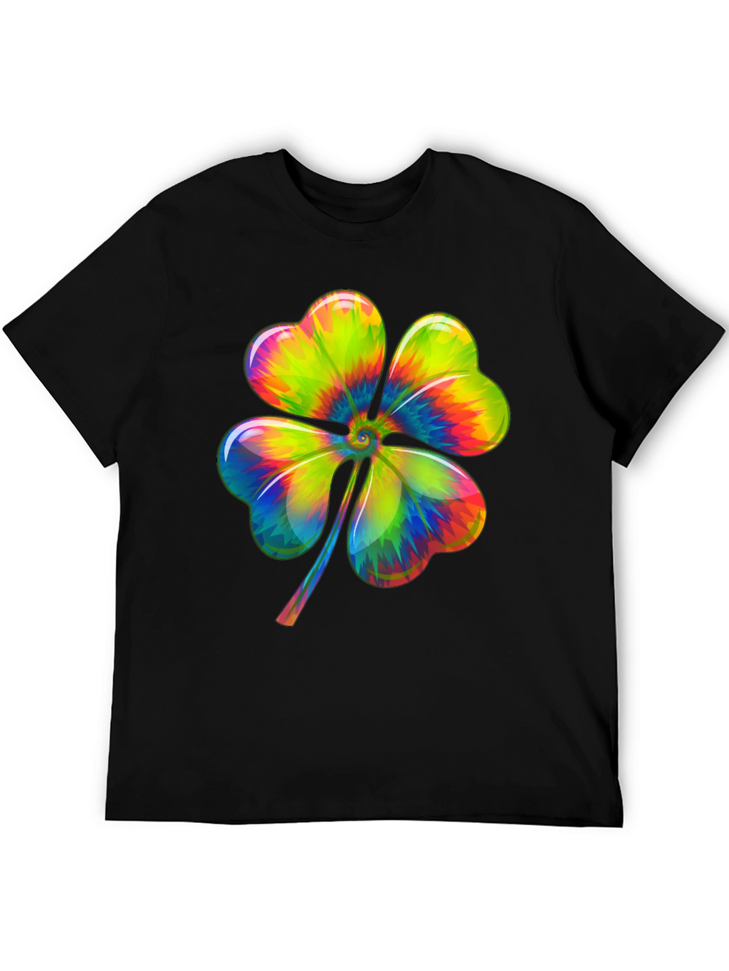 Rainbow Shamrock Tee
