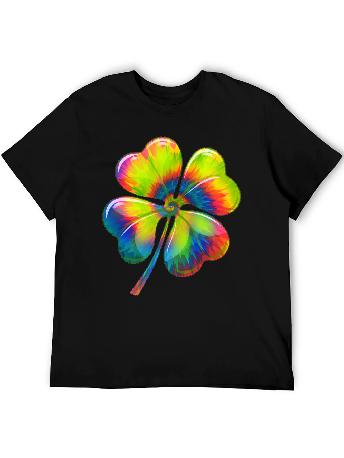 Rainbow Shamrock Tee