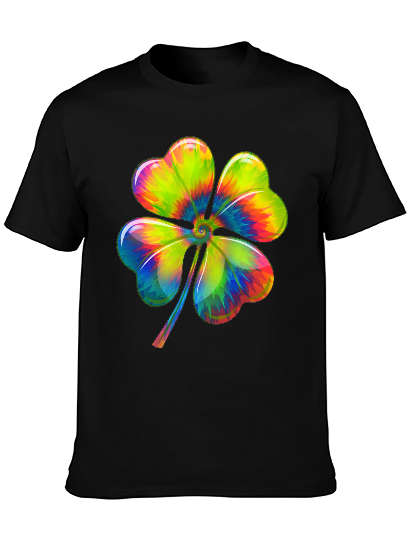 Rainbow Shamrock Tee