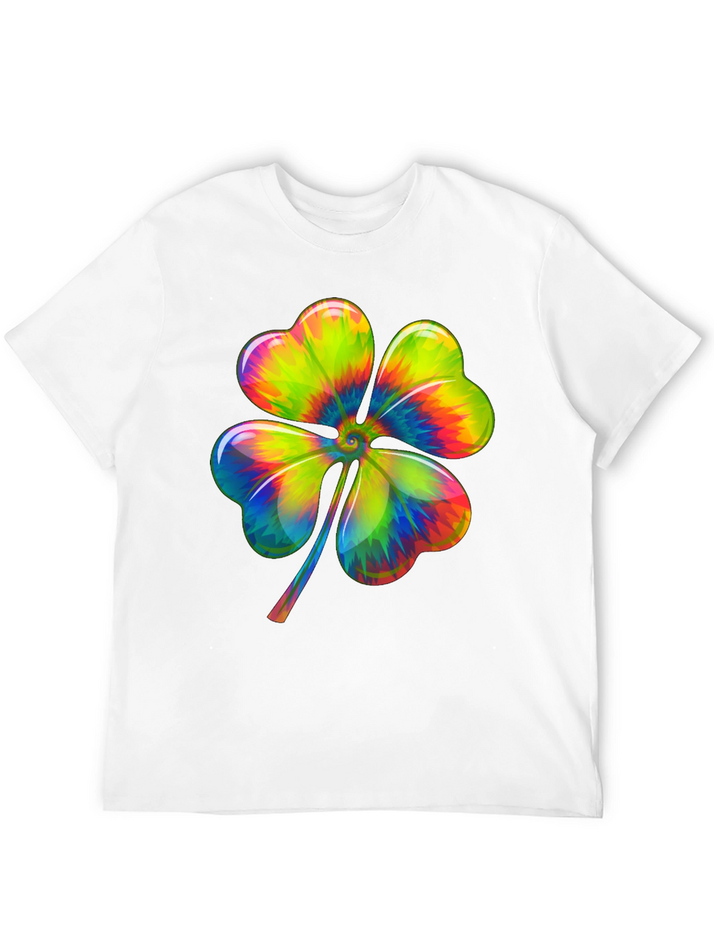 Rainbow Shamrock Tee