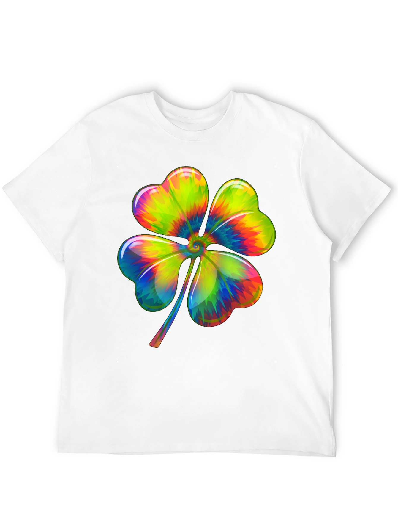 Rainbow Shamrock Tee