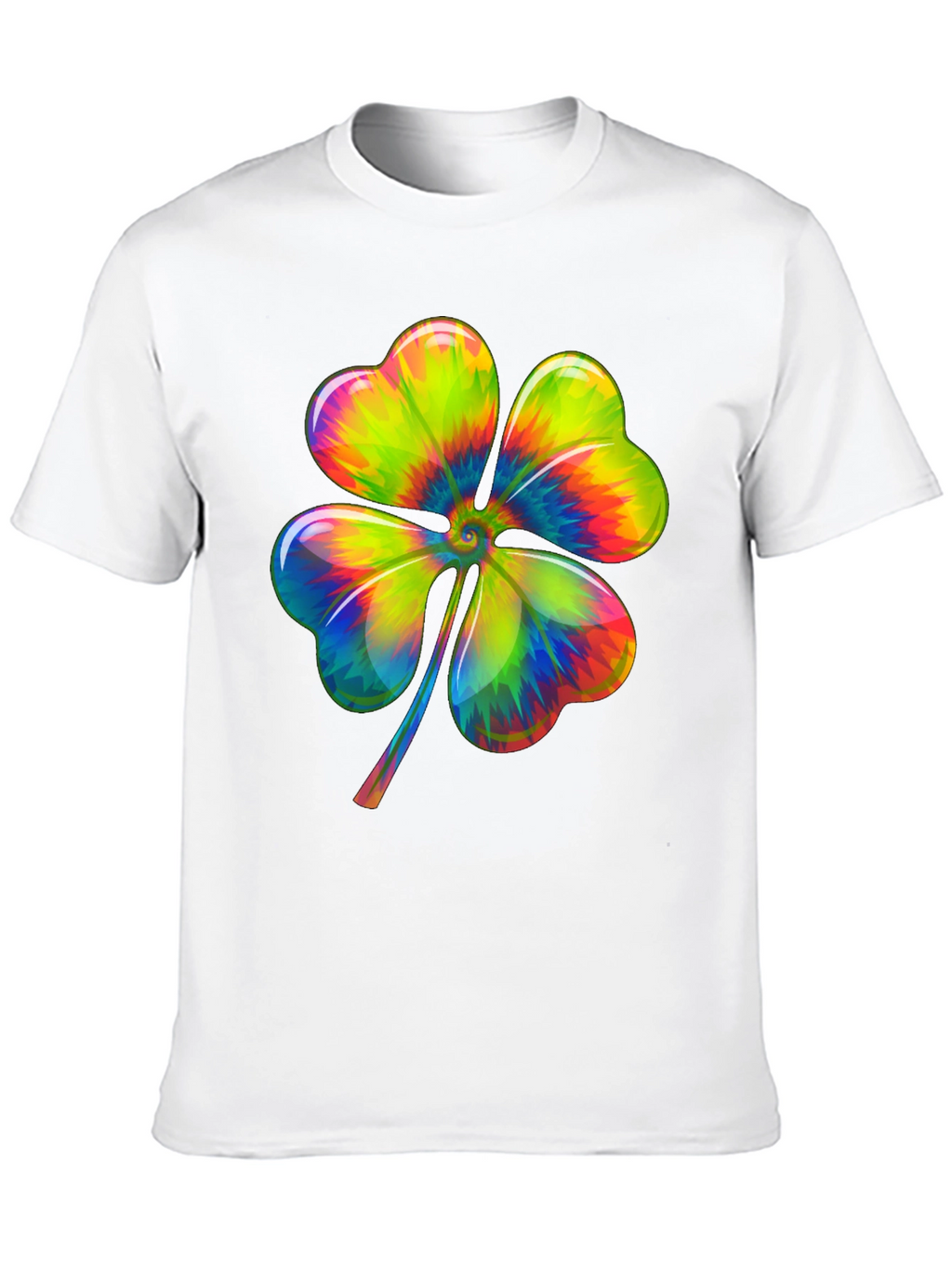 Rainbow Shamrock Tee