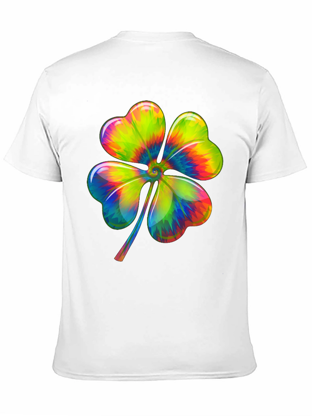 Rainbow Shamrock Tee