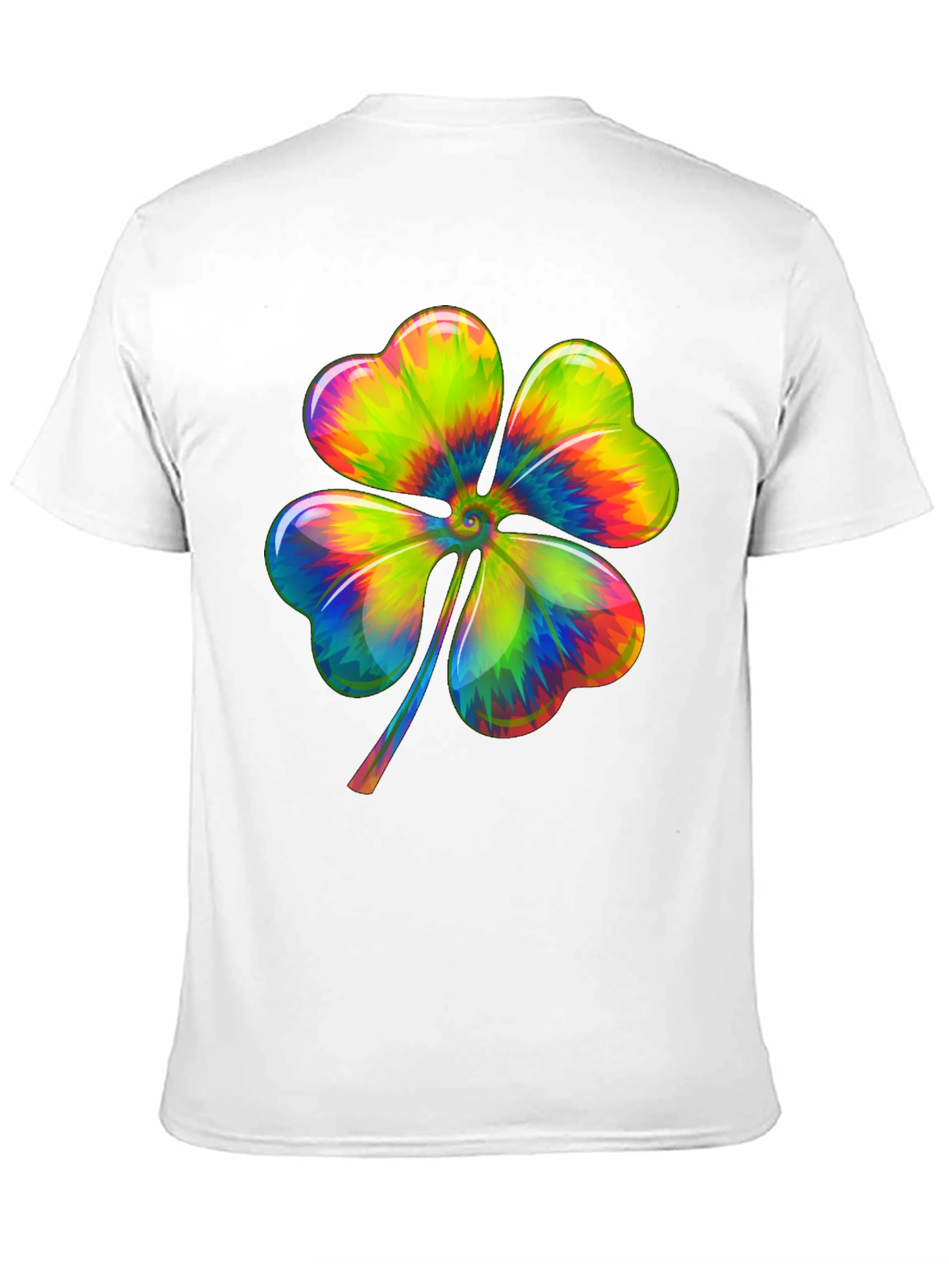 Rainbow Shamrock Tee