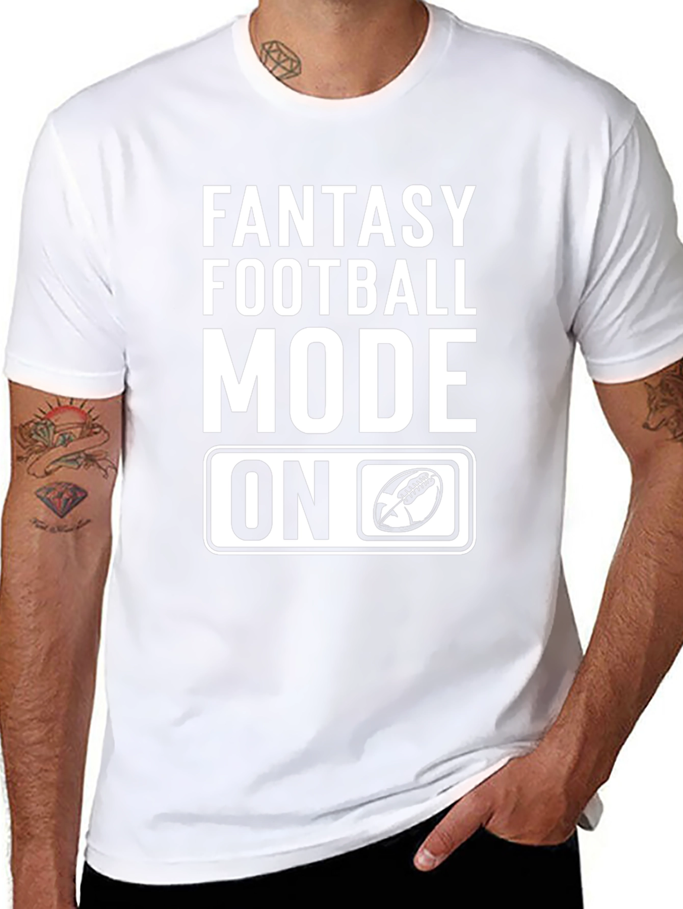 Fantasy Football Mode On T-Shirt