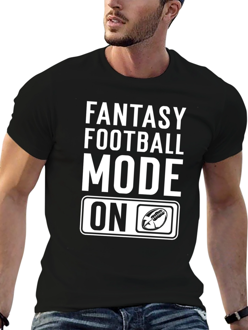Fantasy Football Mode On T-Shirt