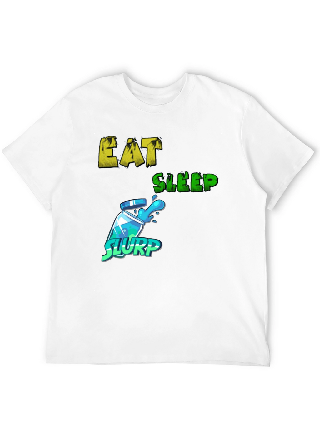 Eat Sleep Slurp Graphic Tee - Gamer T-Shirt