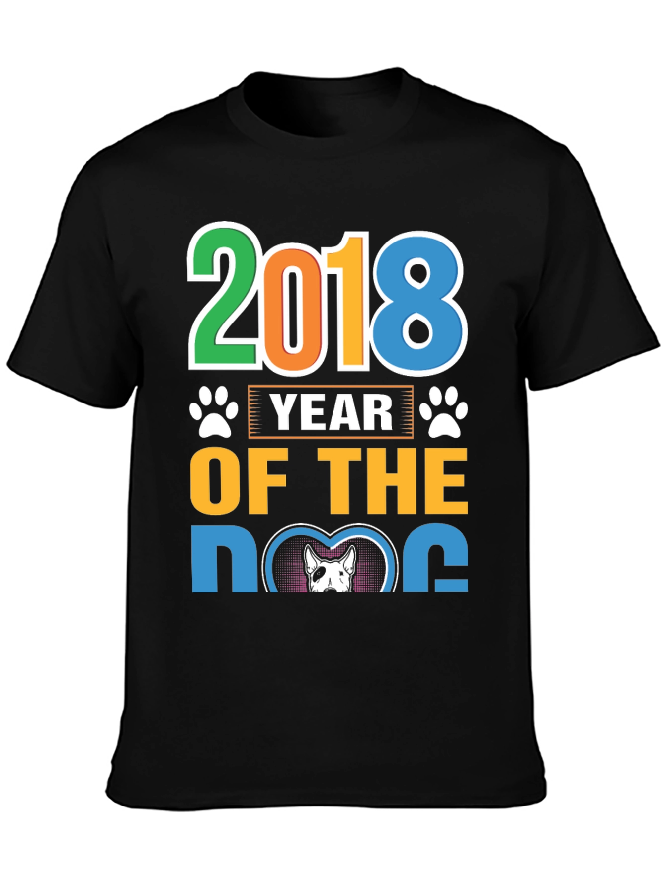 Year of the Dog 2018 Graphic T-Shirt