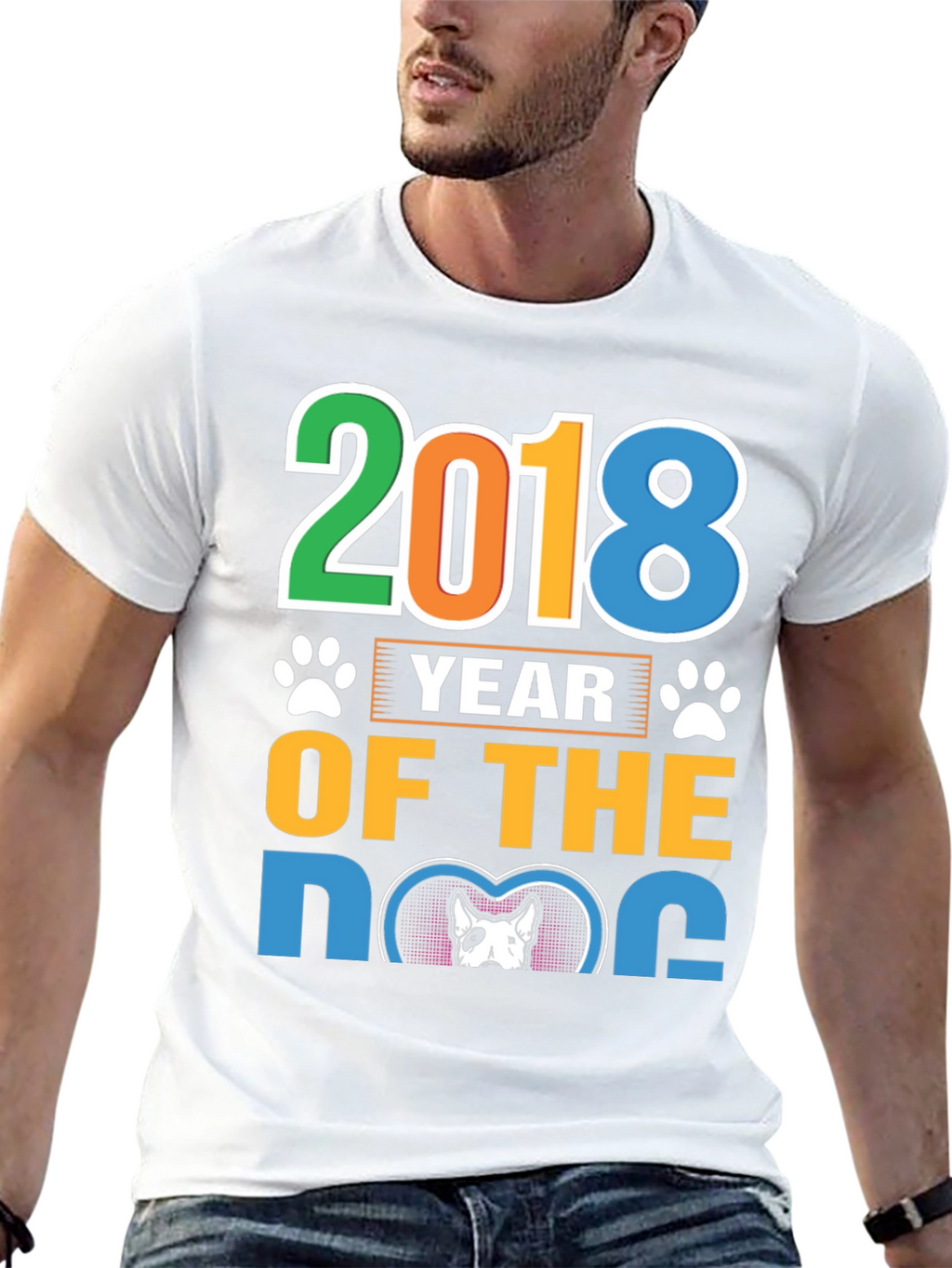 Year of the Dog 2018 Graphic T-Shirt