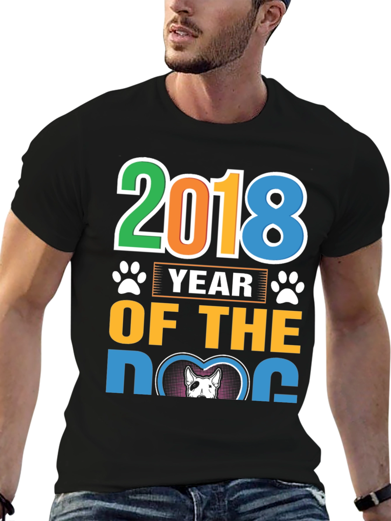 Year of the Dog 2018 Graphic T-Shirt