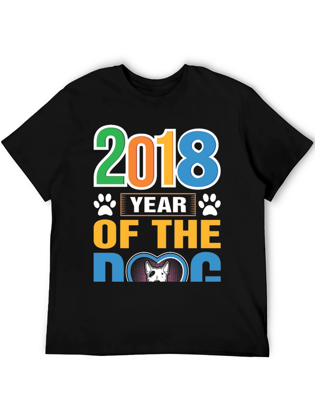 Year of the Dog 2018 Graphic T-Shirt