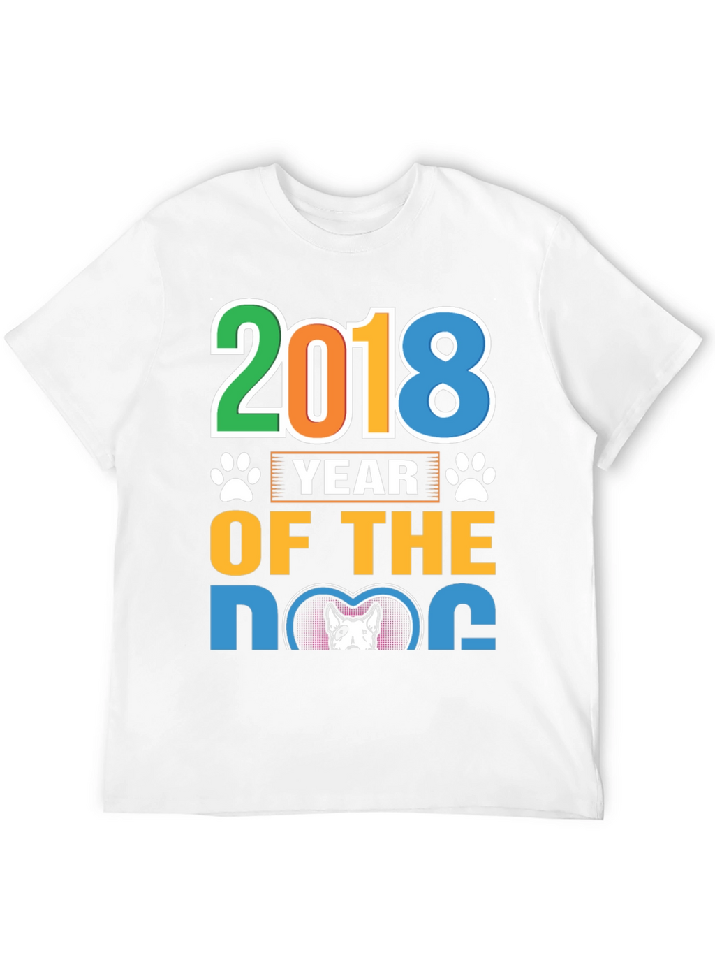 Year of the Dog 2018 Graphic T-Shirt