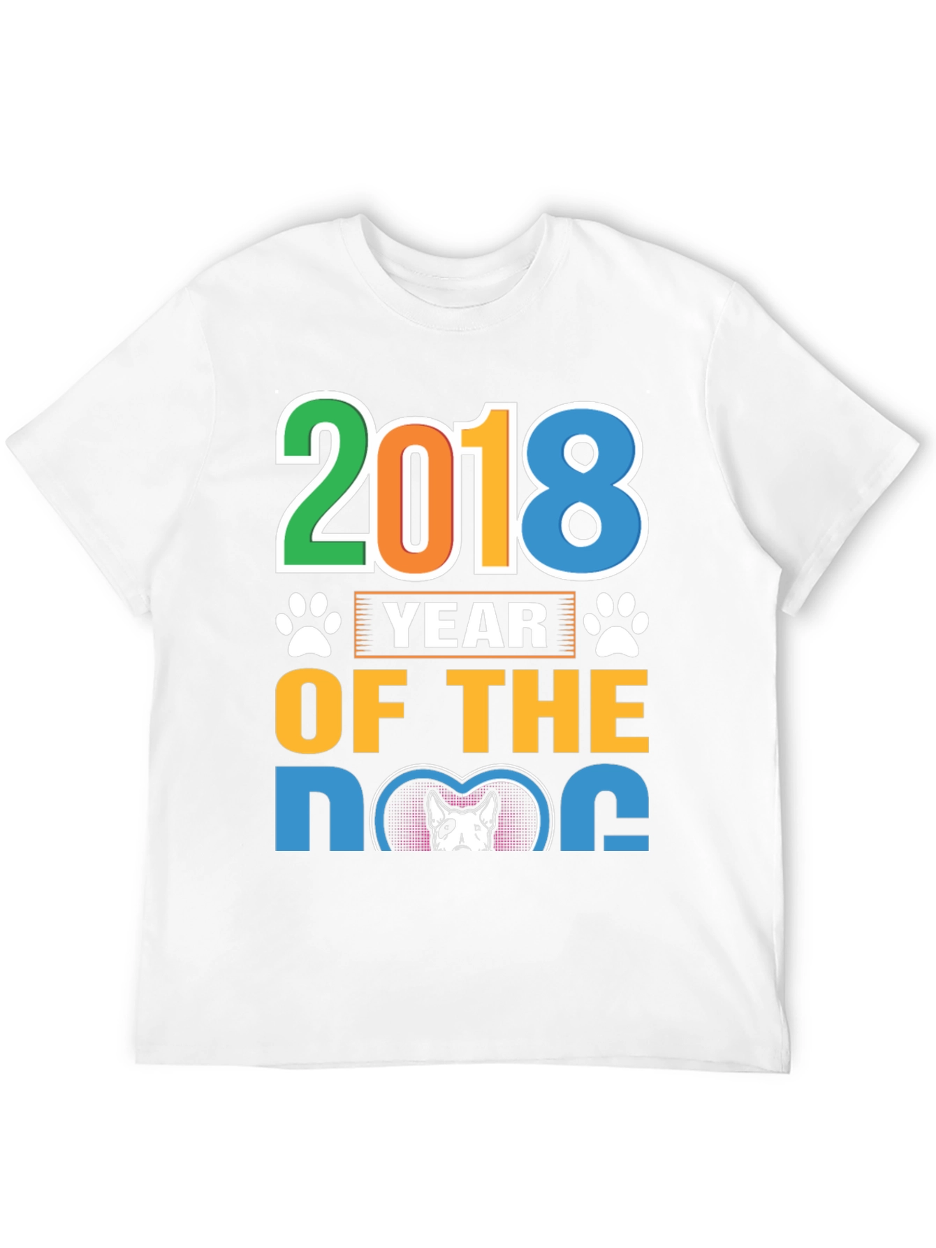 Year of the Dog 2018 Graphic T-Shirt