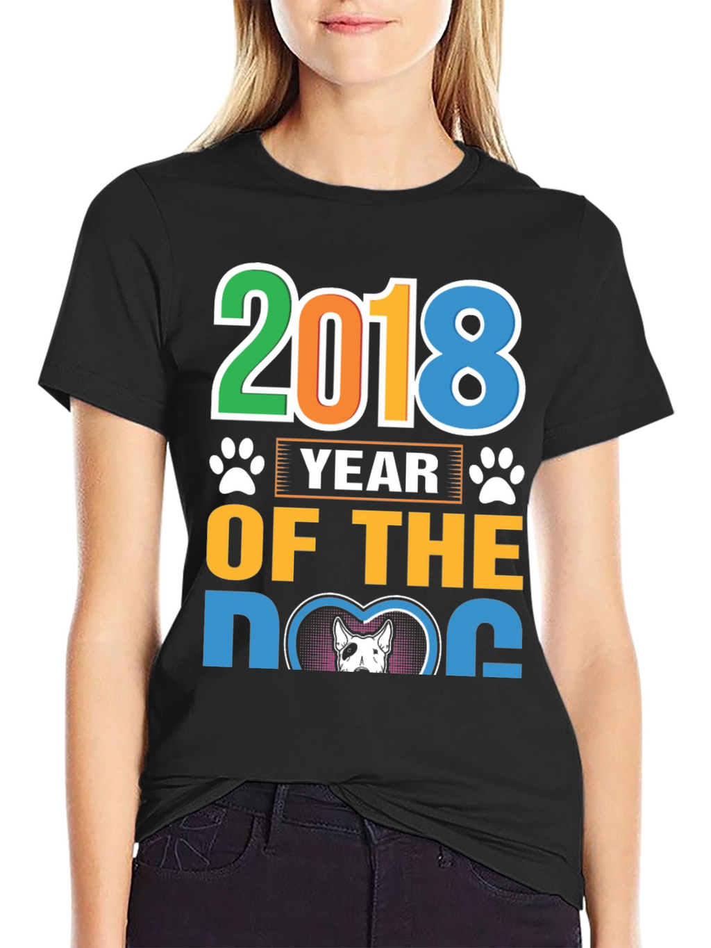 Year of the Dog 2018 Graphic T-Shirt