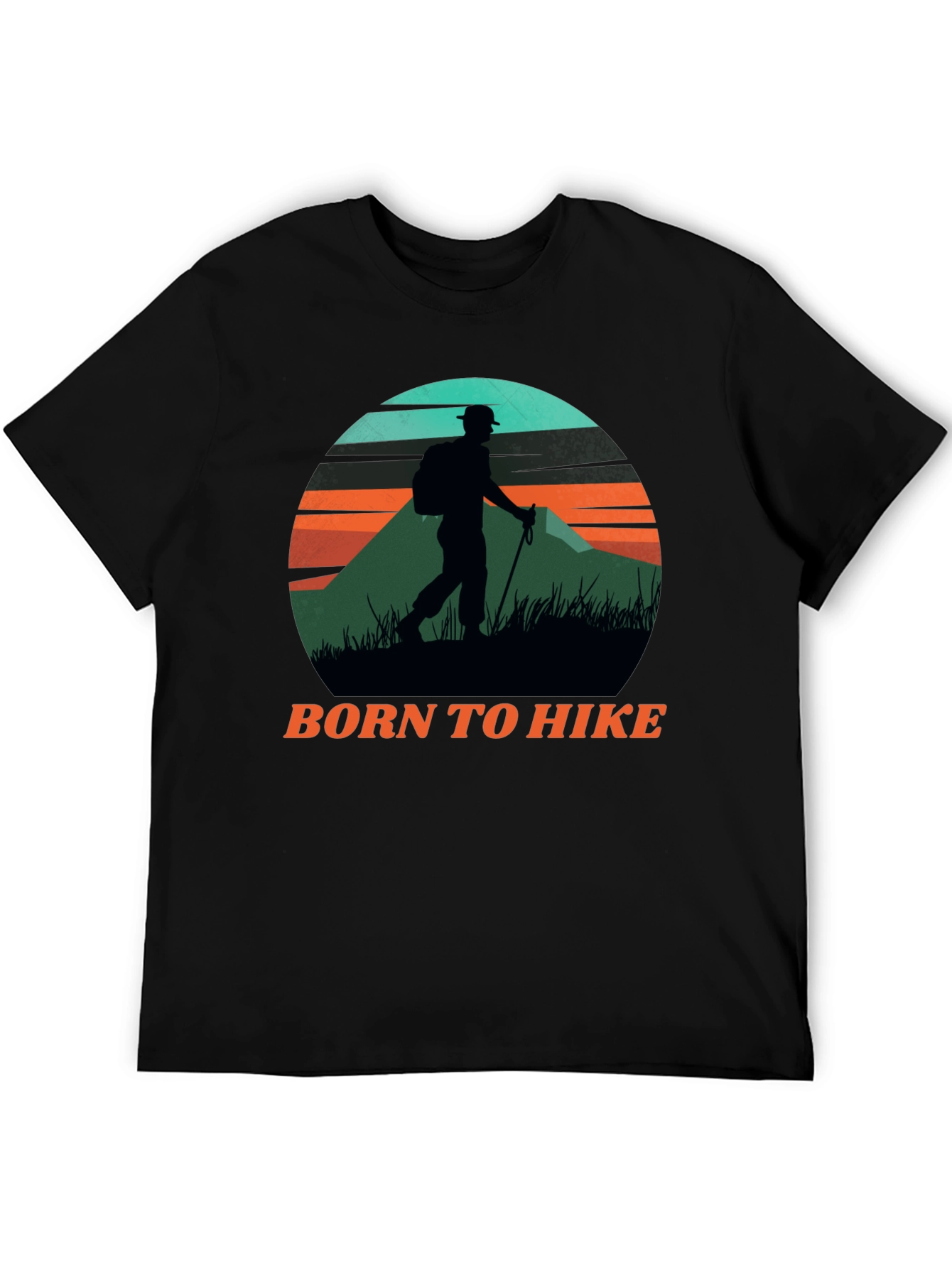 Born To Hike Graphic Tee | Mountain Adventure Shirt