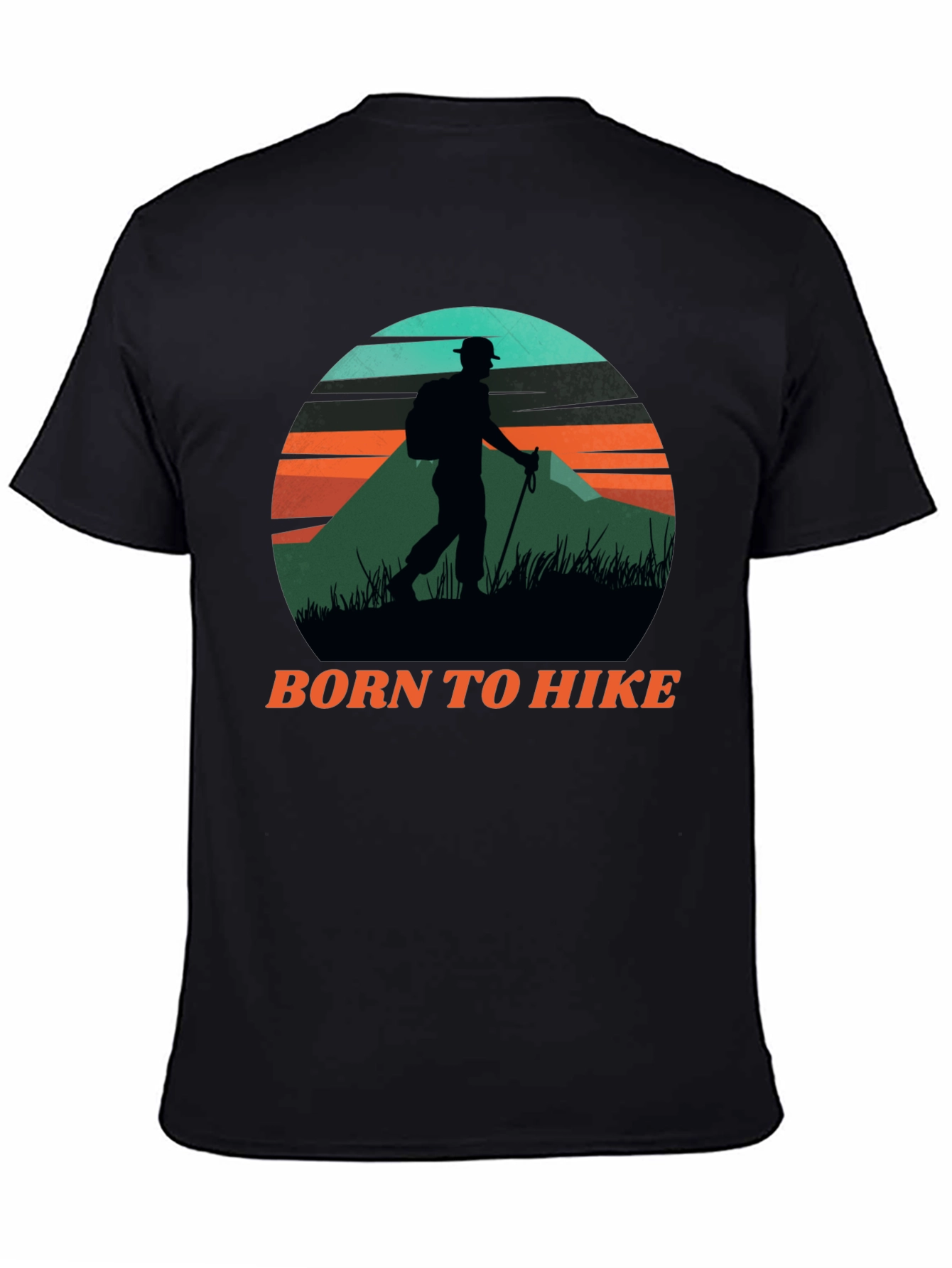 Born To Hike Graphic Tee | Mountain Adventure Shirt
