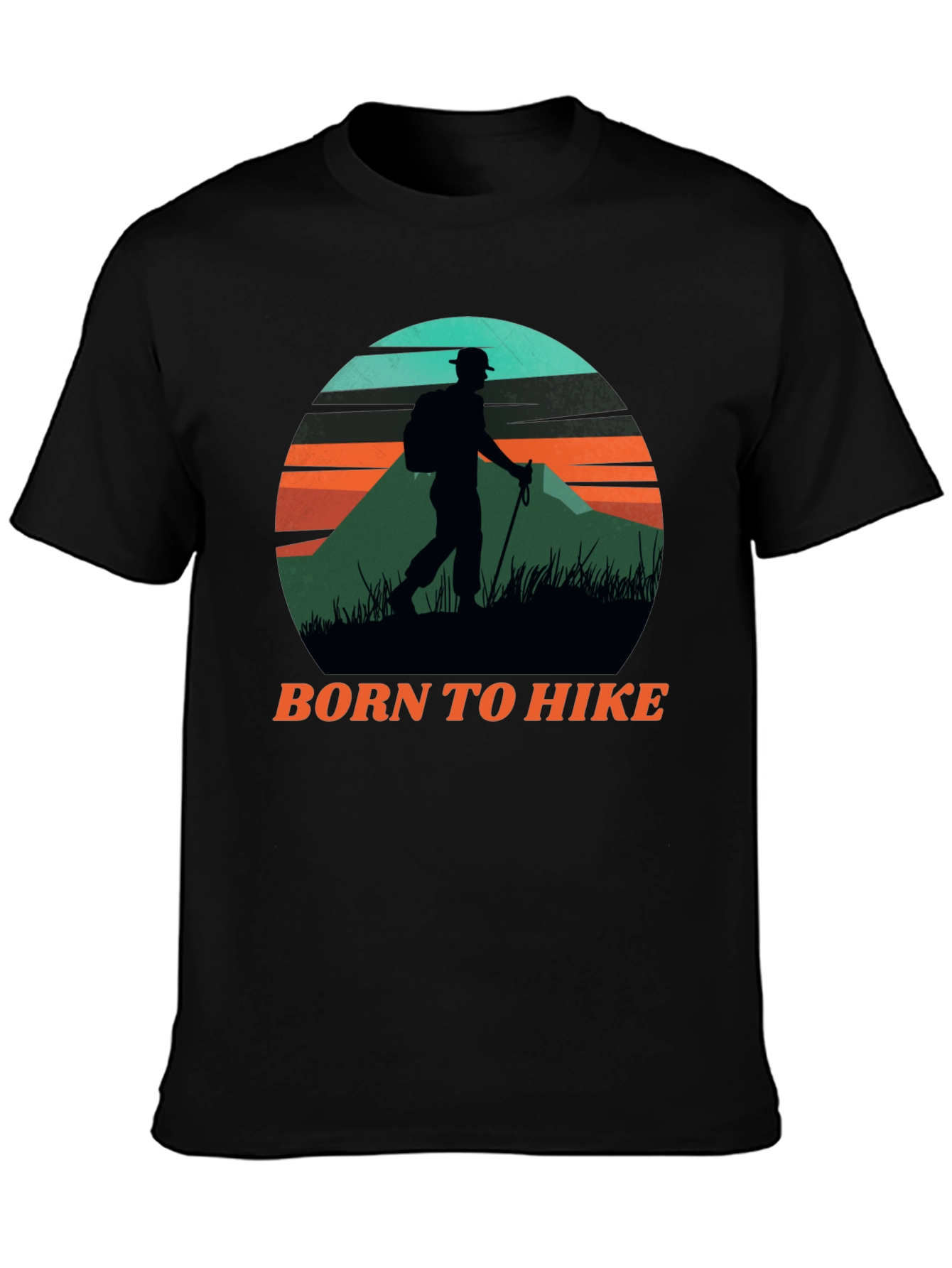 Born To Hike Graphic Tee | Mountain Adventure Shirt