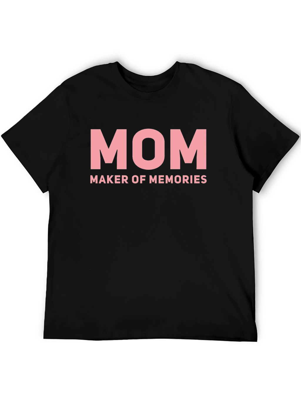 Mom Maker of Memories Black T-Shirt