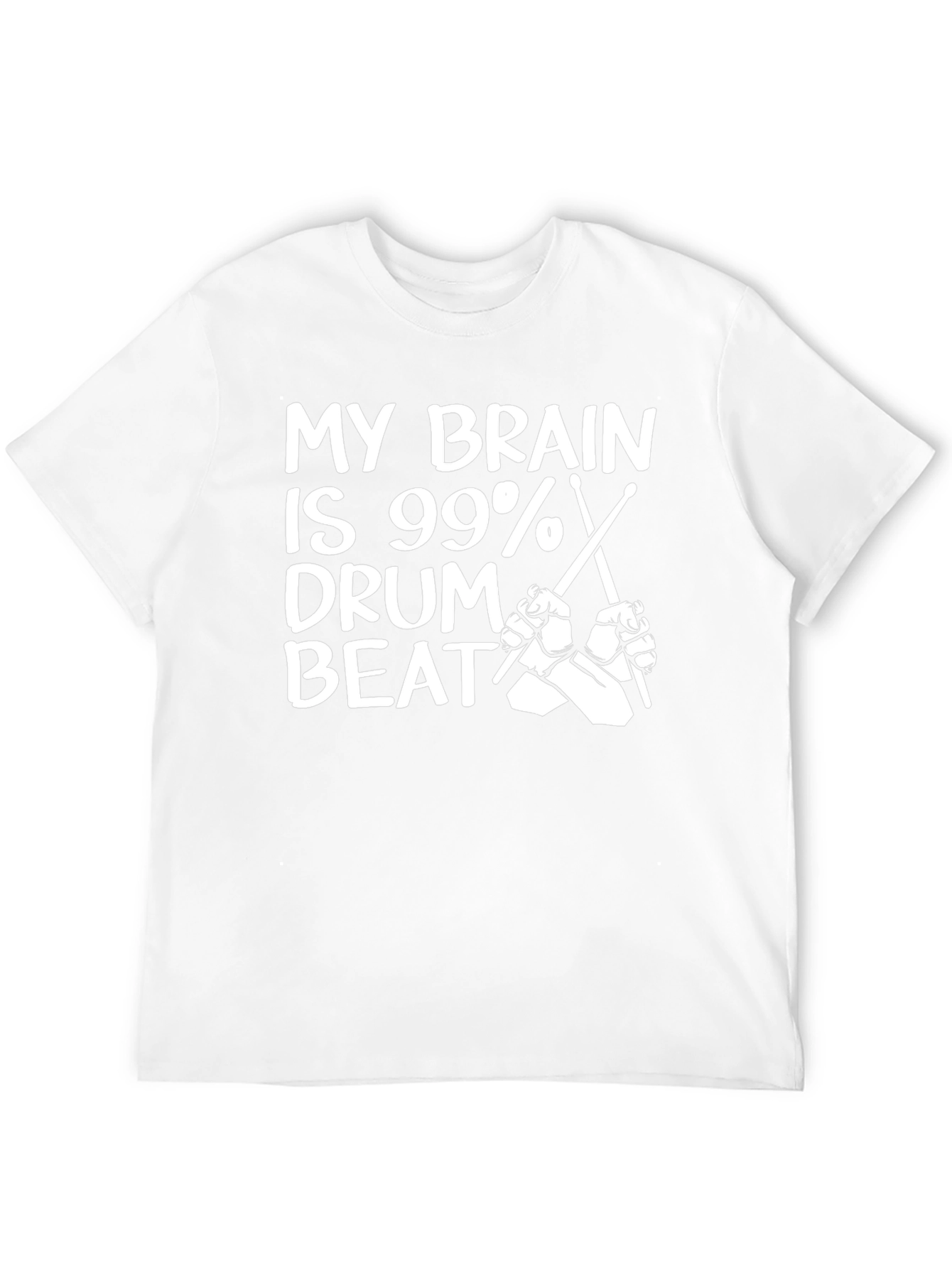 My Brain is 99% Drum Beat T-Shirt