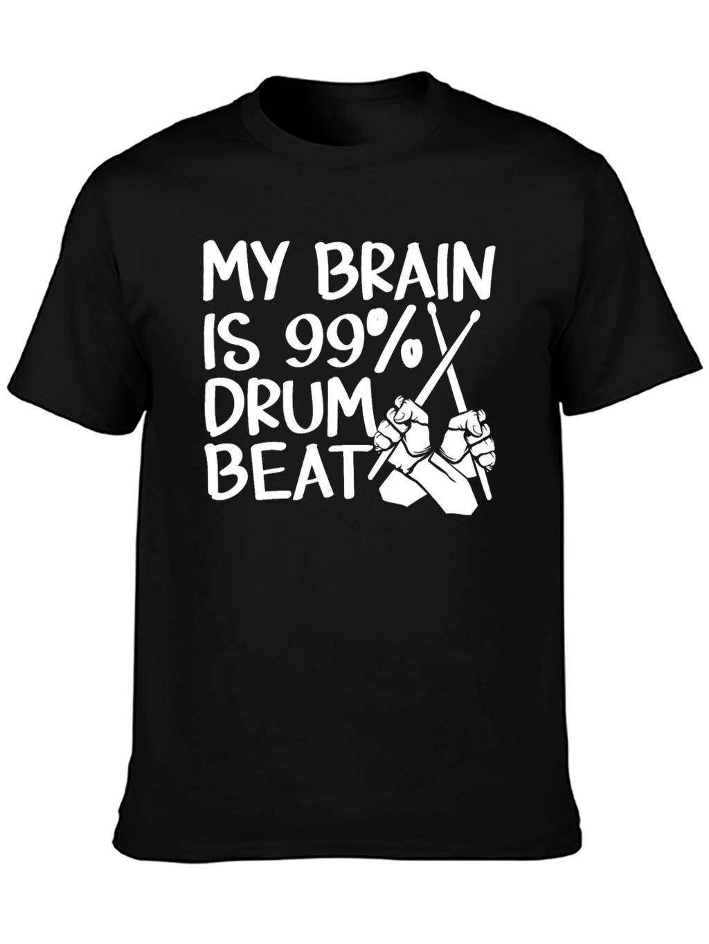 My Brain is 99% Drum Beat T-Shirt