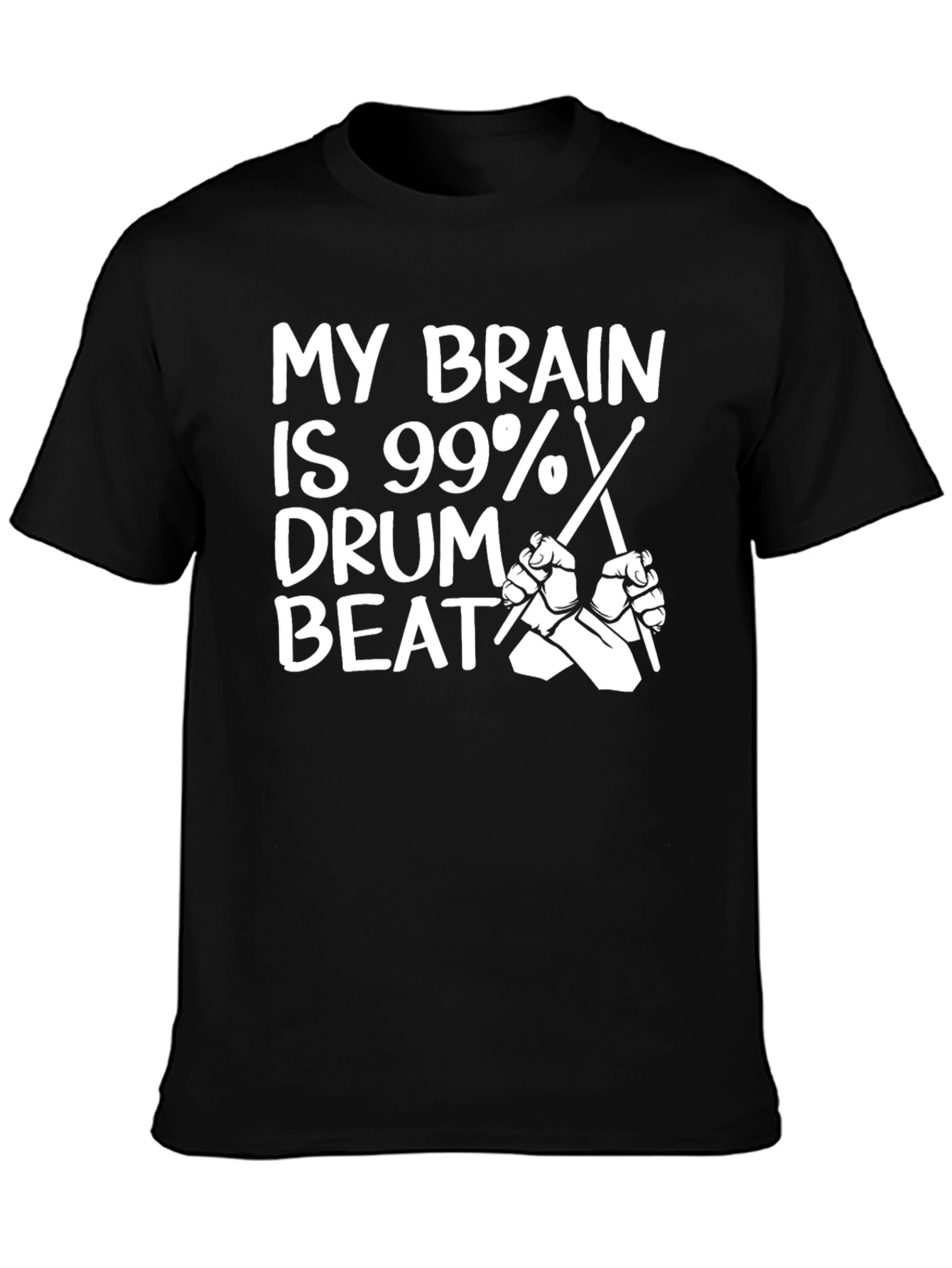 My Brain is 99% Drum Beat T-Shirt