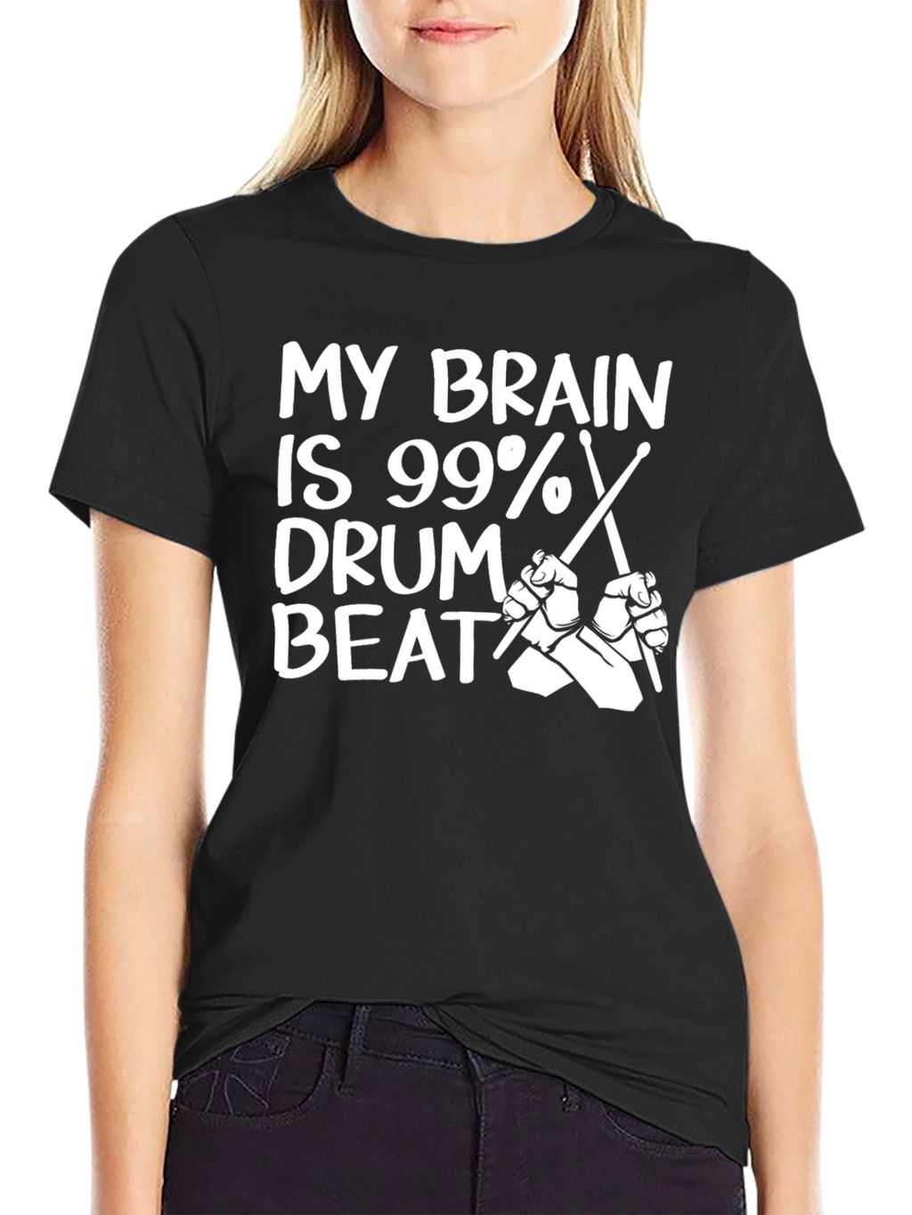 My Brain is 99% Drum Beat T-Shirt