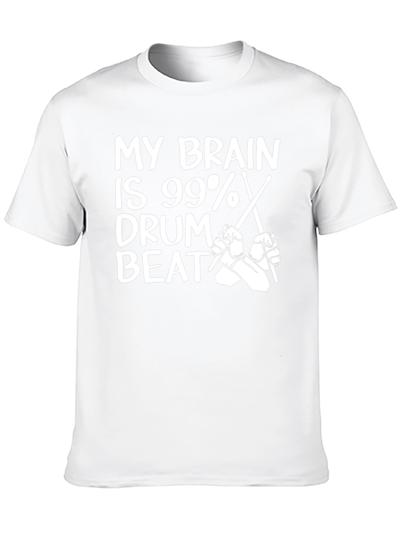 My Brain is 99% Drum Beat T-Shirt