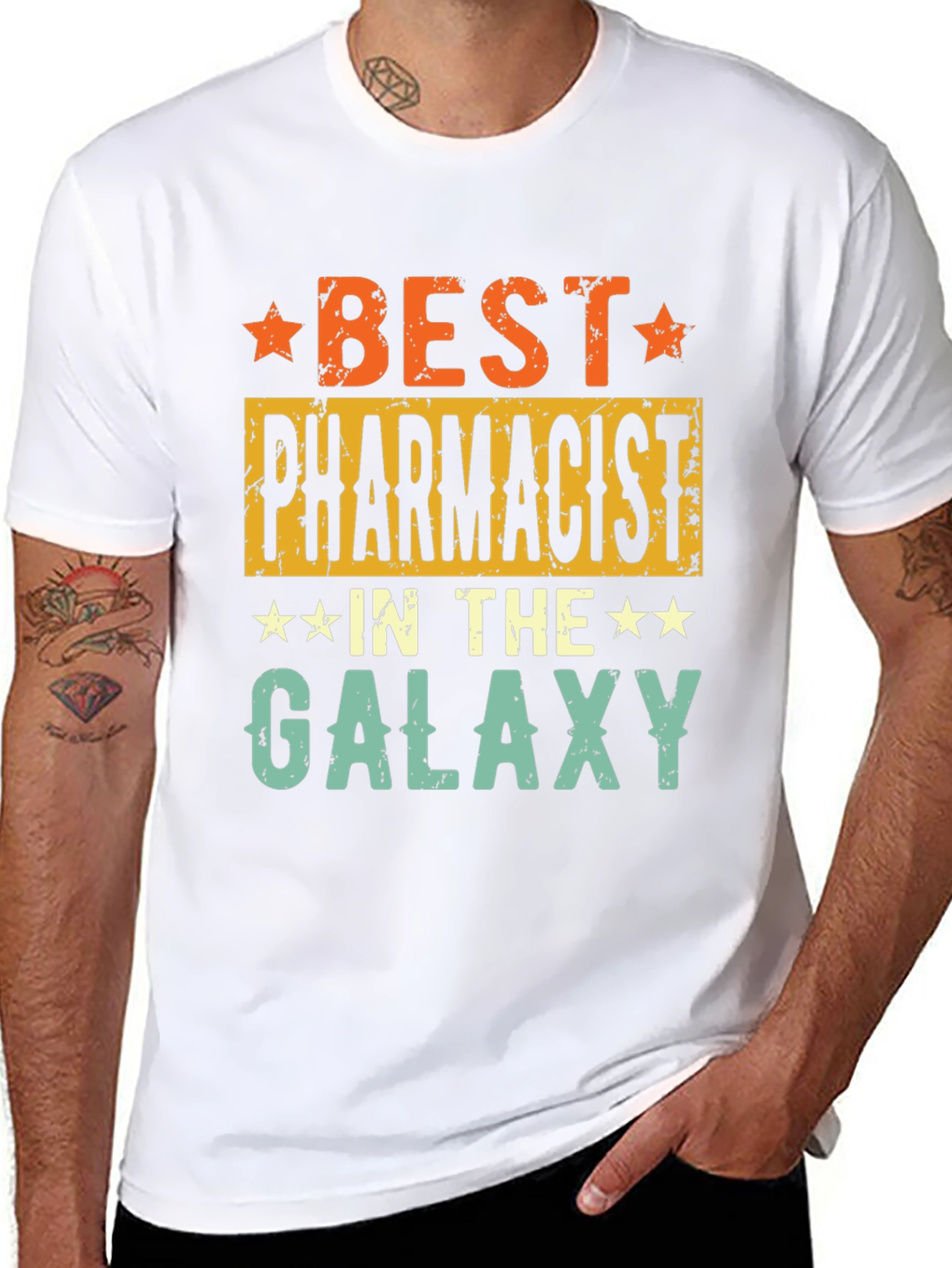 Best Pharmacist in the Galaxy Graphic Tee