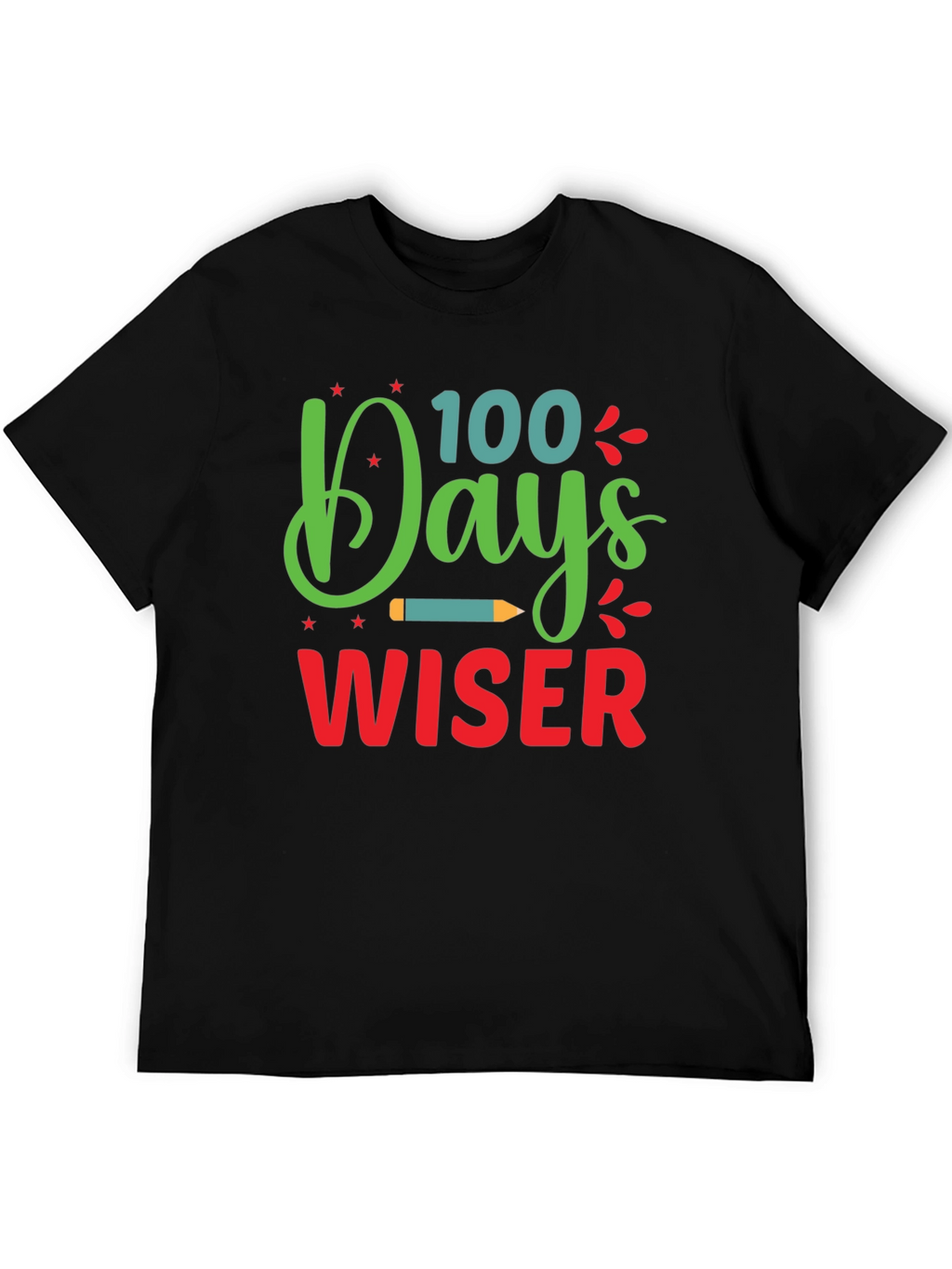 100 Days Wiser T-Shirt - Back to School Apparel