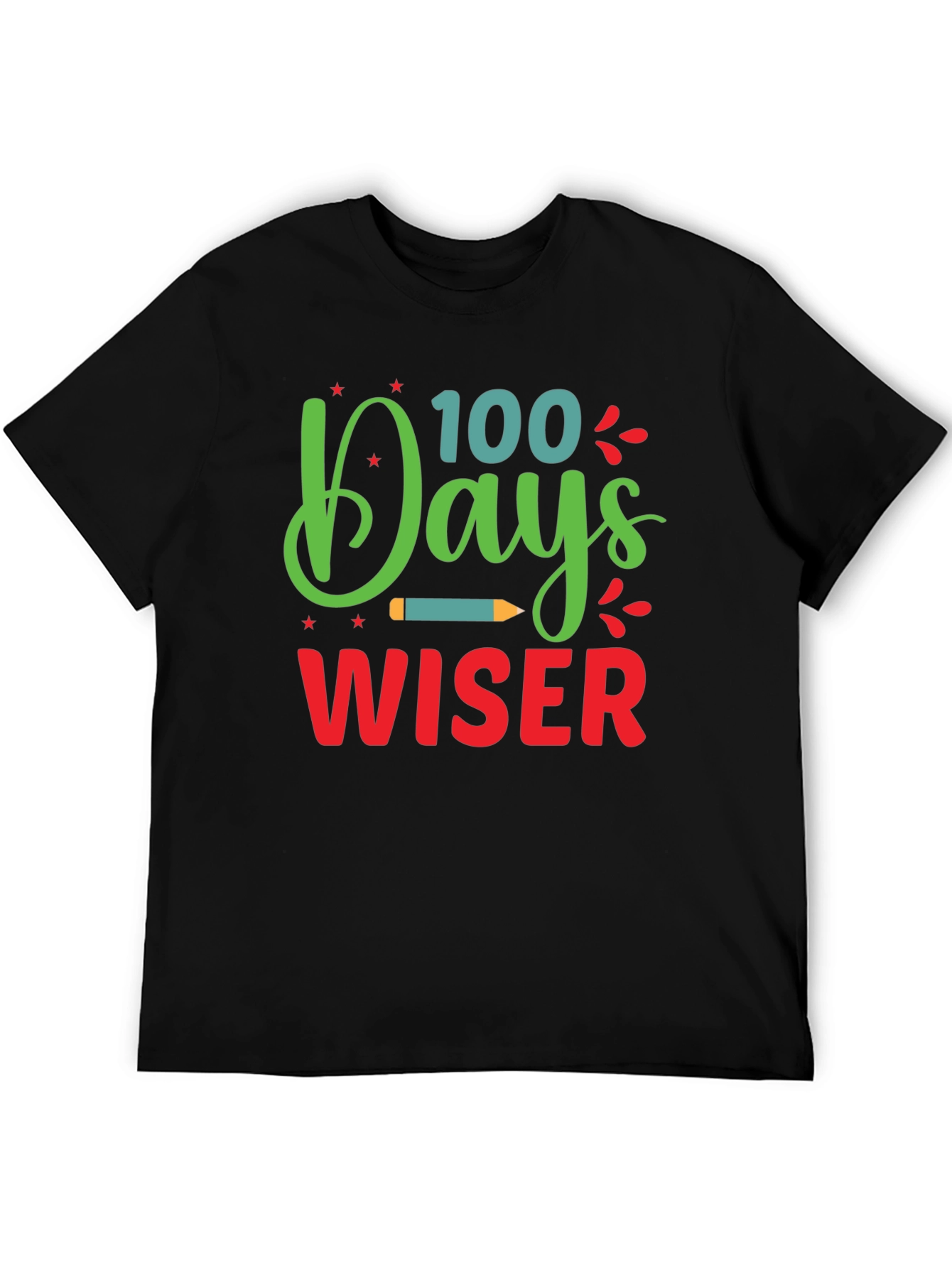 100 Days Wiser T-Shirt - Back to School Apparel