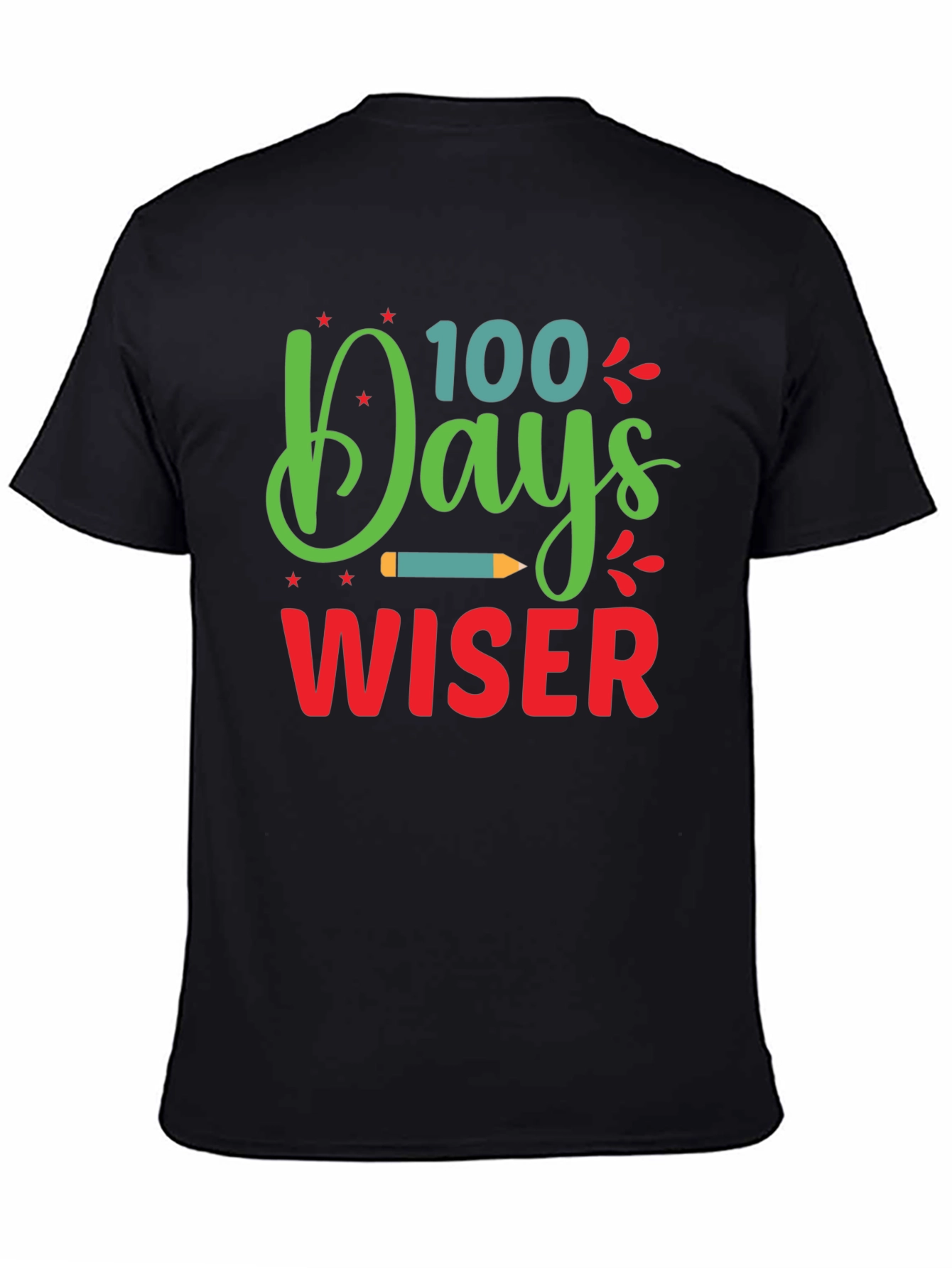 100 Days Wiser T-Shirt - Back to School Apparel