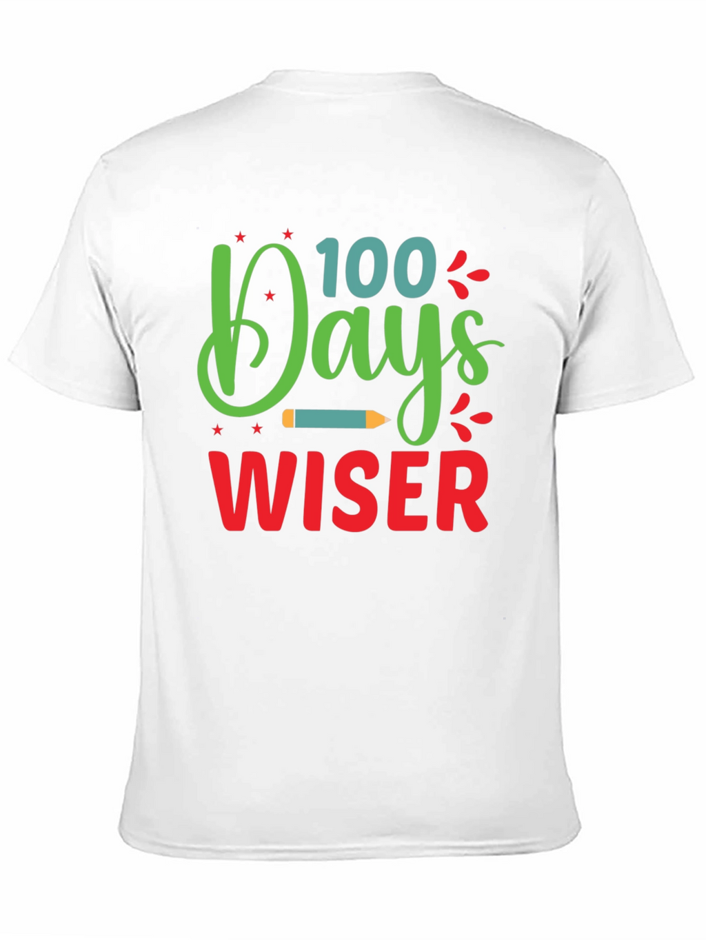 100 Days Wiser T-Shirt - Back to School Apparel