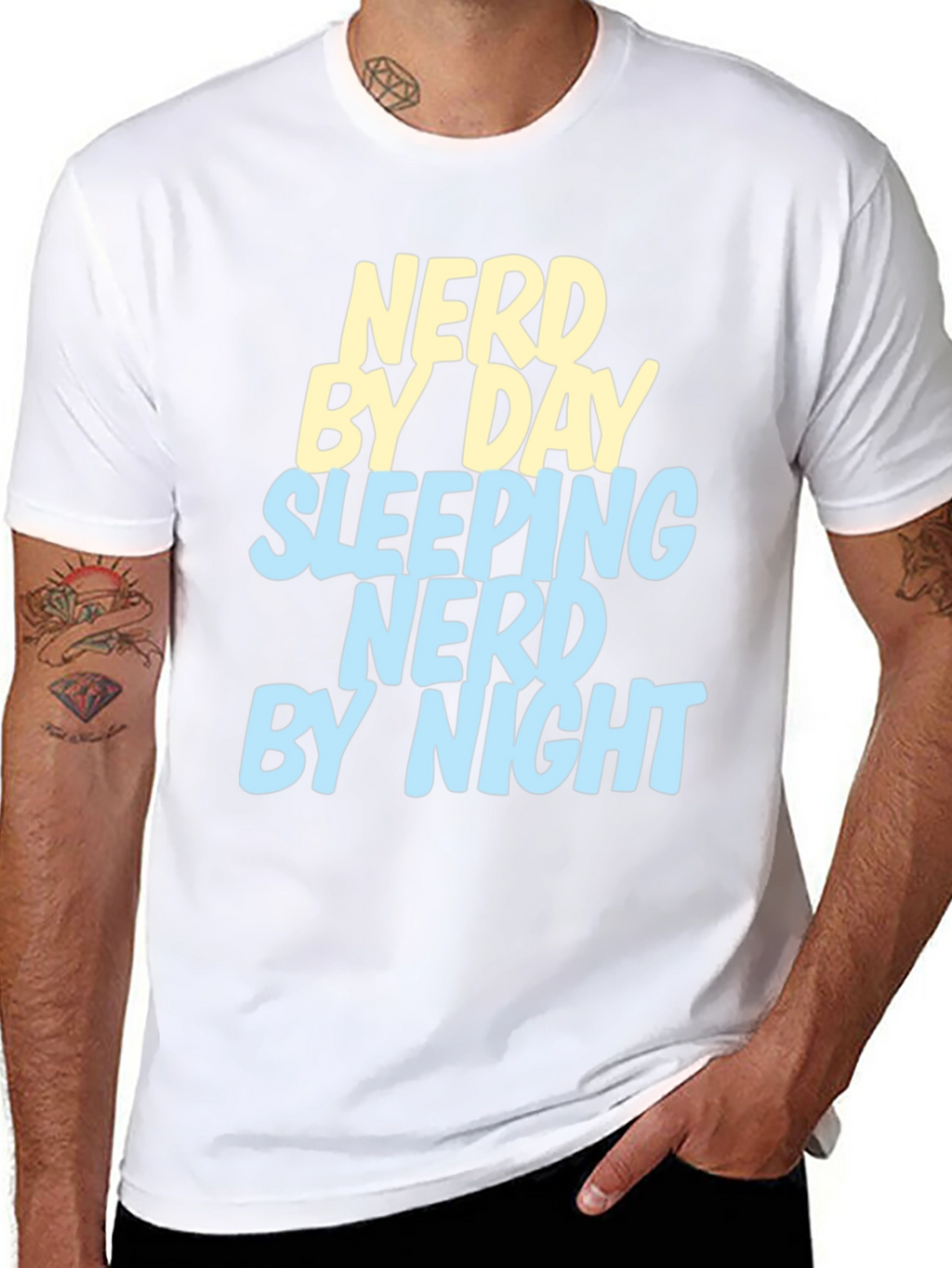 Nerd By Day T-Shirt - Gamer Geek Tee